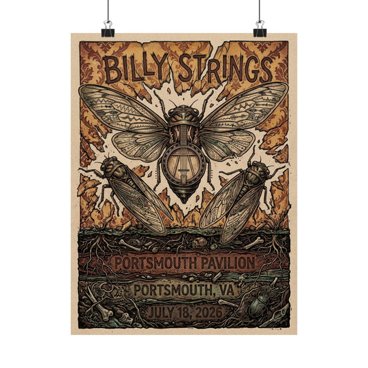 Billy Strings | July 18, 2026 | Concert Poster
