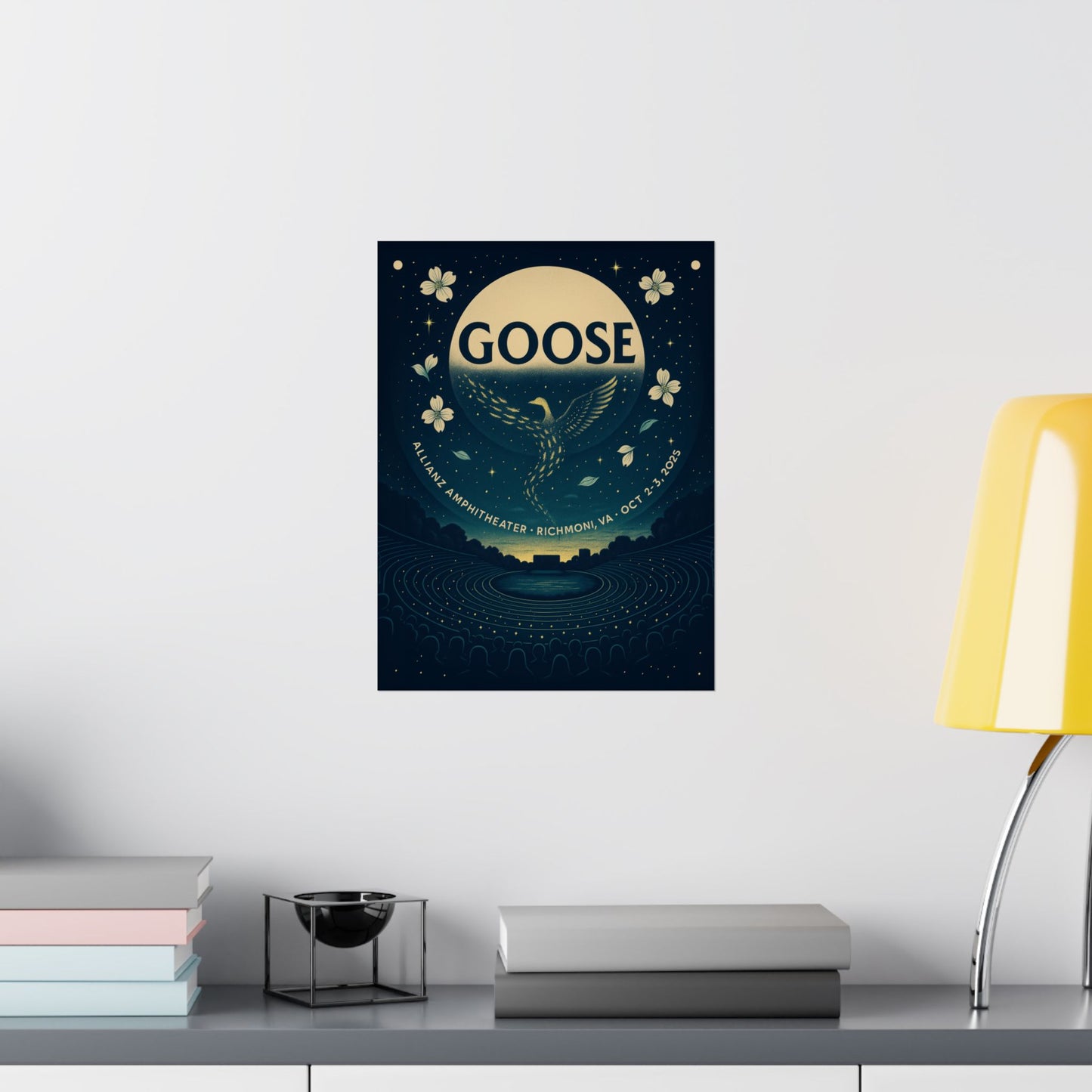 Goose Richmond Concert Poster | October 2-3, 2025 | Allianz Amphitheater | Variant 2