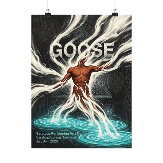 Goose | 07/03/26–07/04/26 | Saratoga Springs, NY | Concert Poster | V1
