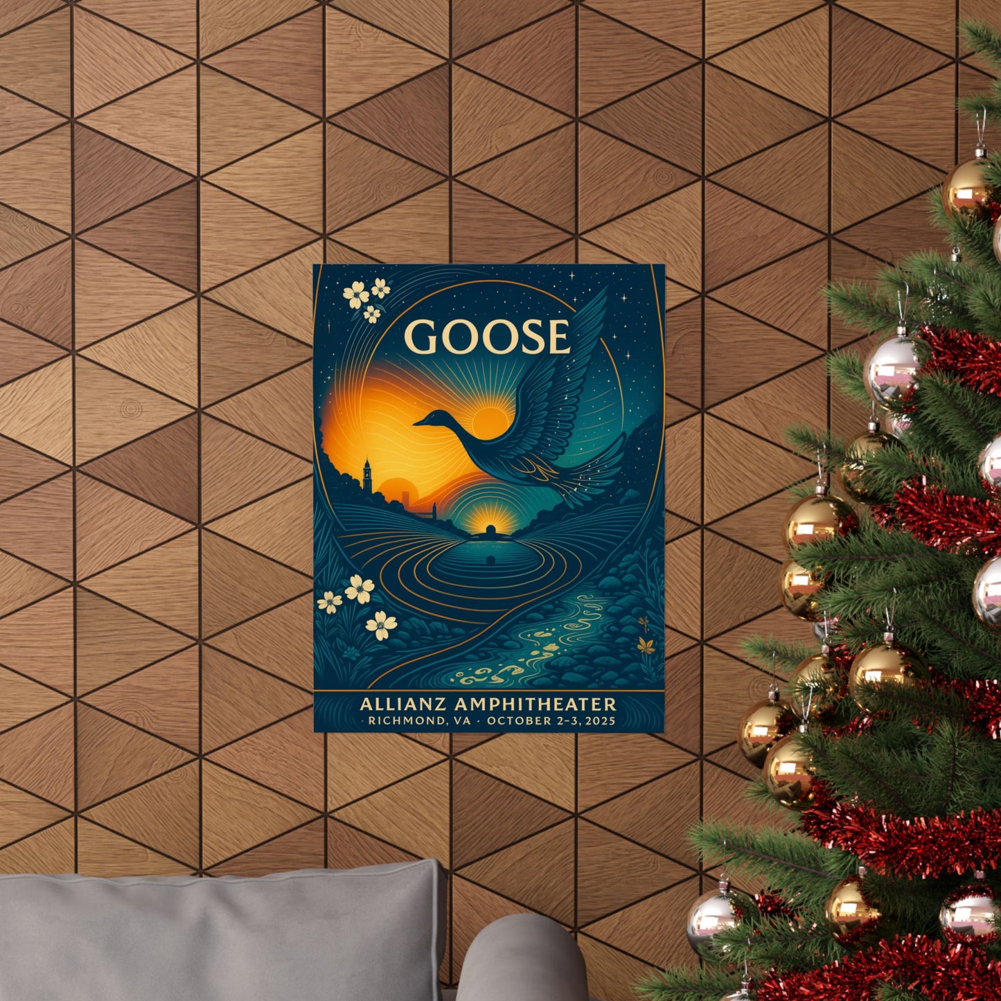 Goose Richmond Concert Print | October 2-3, 2025 | Allianz Amphitheater | Variant 1