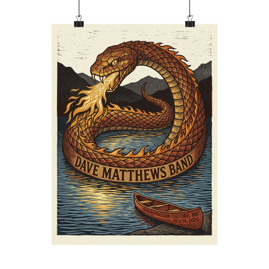 Dave Matthews Band | July 14, 2026 | Concert Poster