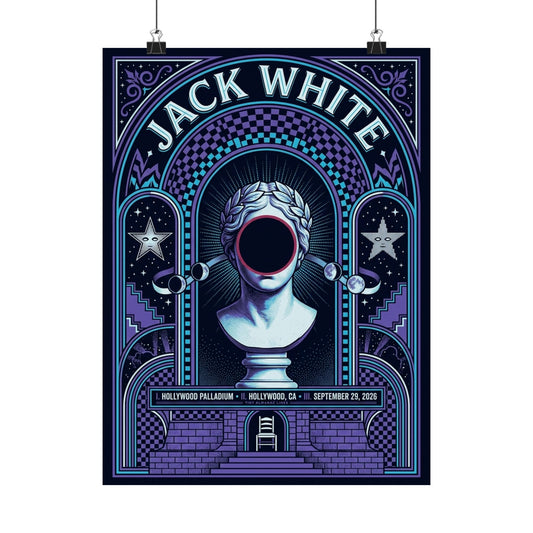 Jack White | September 29, 2026 | Hollywood, CA | Concert Poster