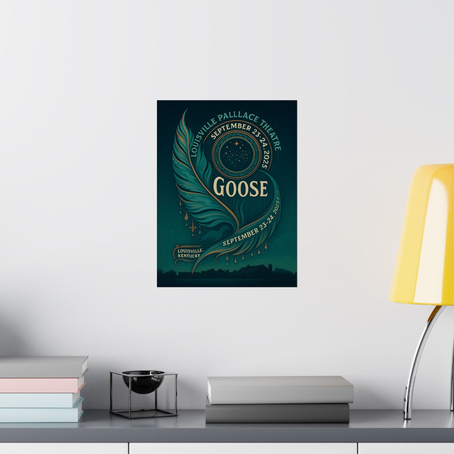 Goose Louisville Palace Theatre | September 23-24, 2025 | Concert Print | Version 3