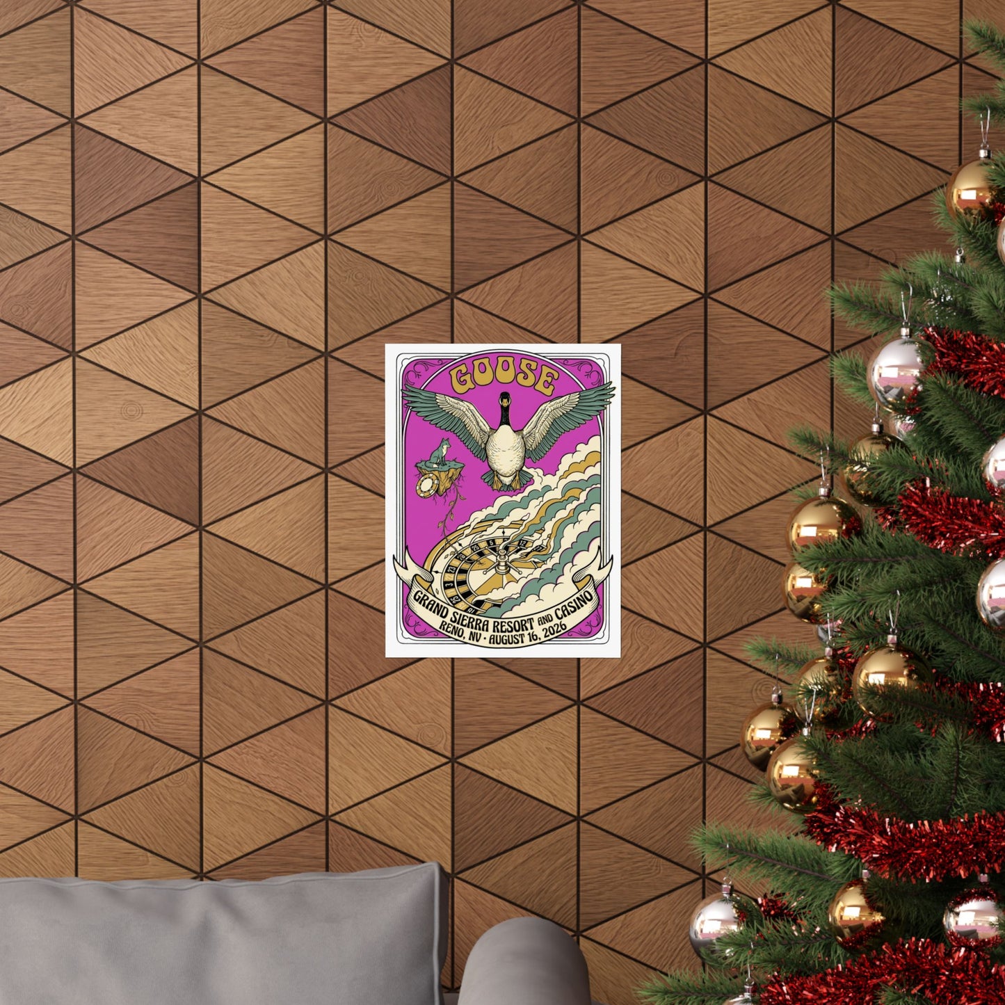 Goose | August 16, 2026 | Reno, NV | Concert Poster