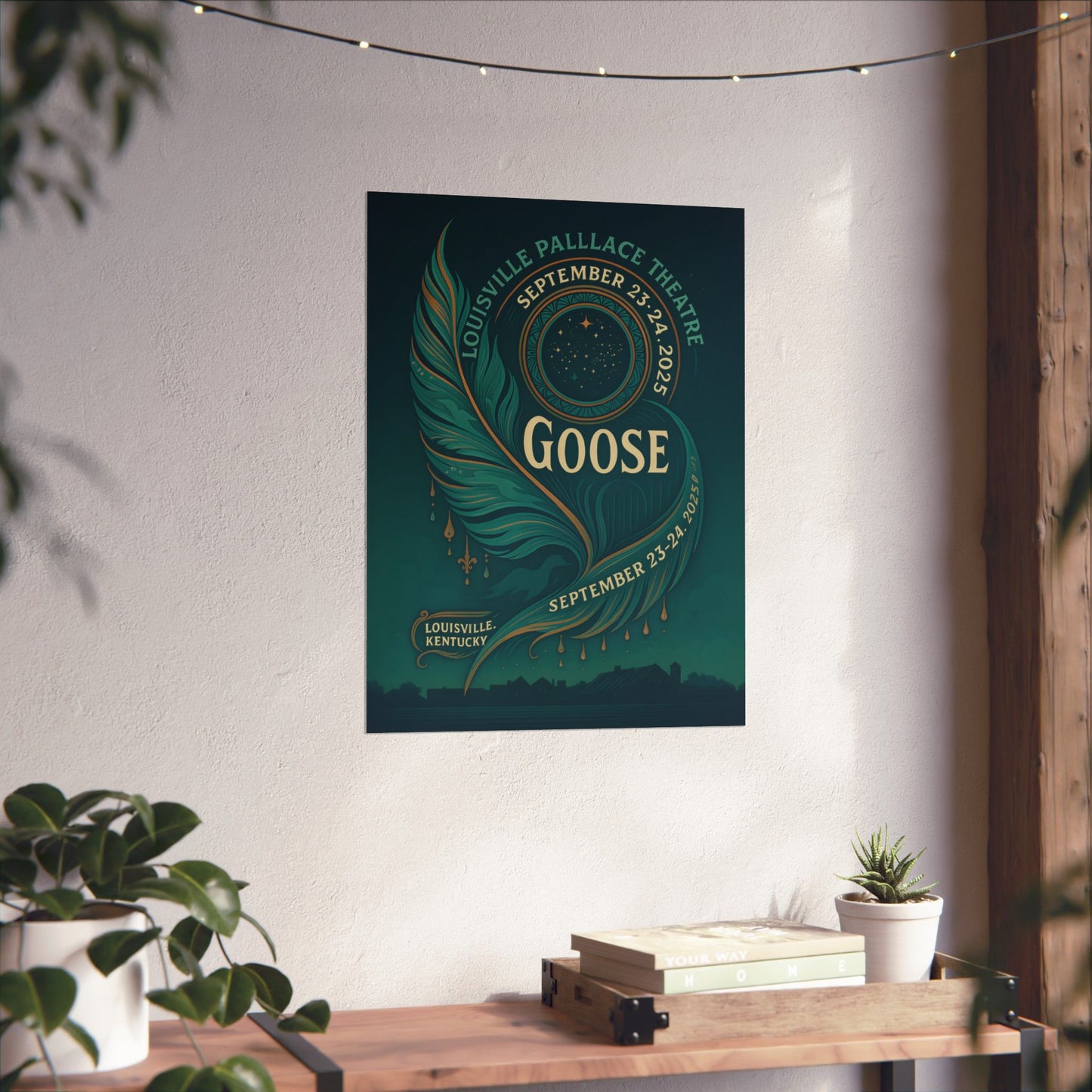 Goose Louisville Palace Theatre | September 23-24, 2025 | Concert Print | Version 3