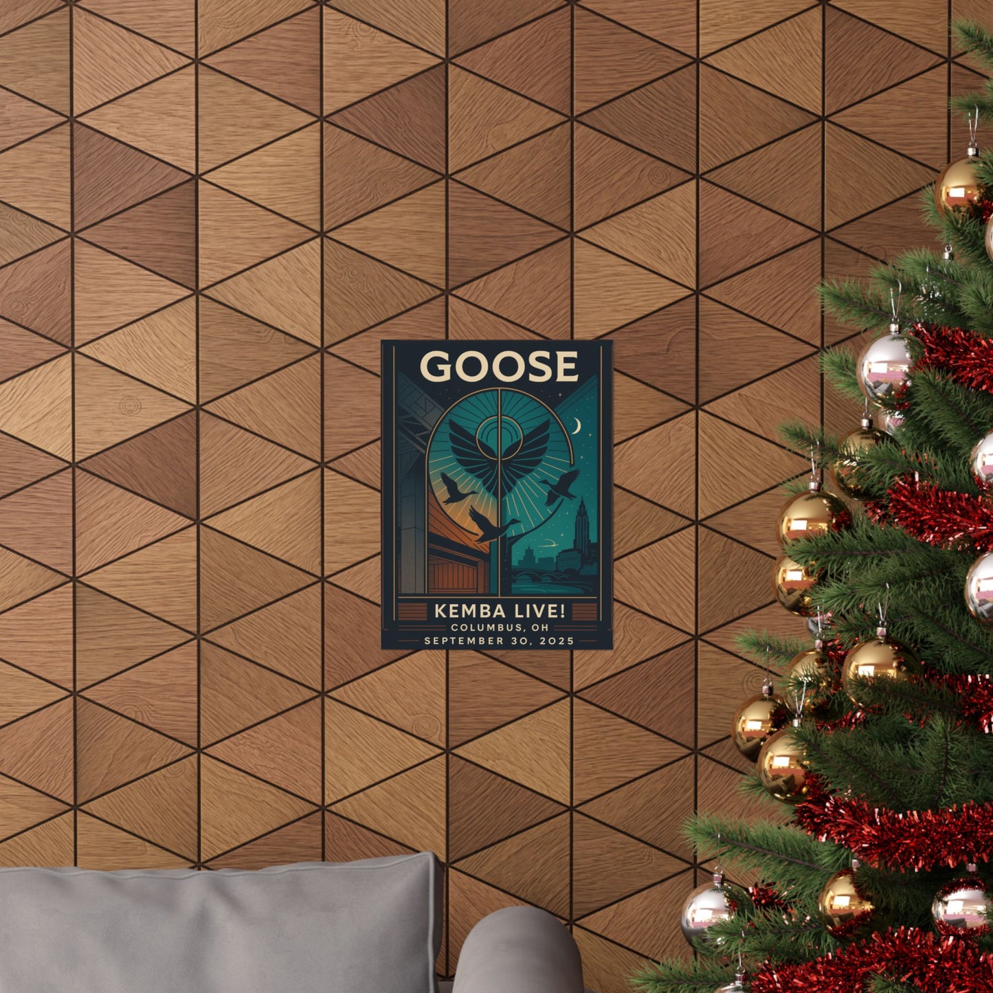 Goose Columbus Concert Print | September 30, 2025 | KEMBA Live! | Variant 1