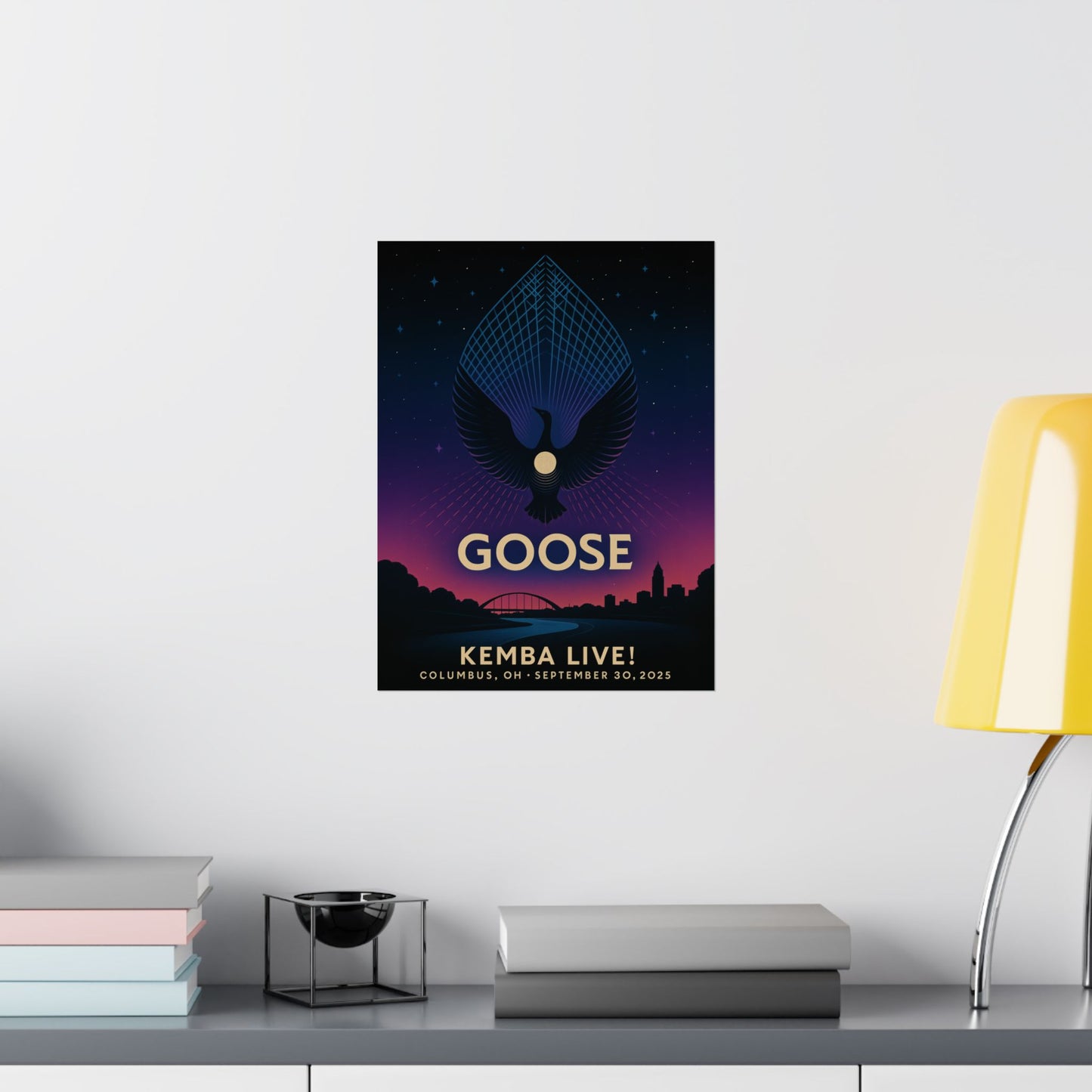 Goose Columbus Concert Print | September 30, 2025 | KEMBA Live! | Variant 2