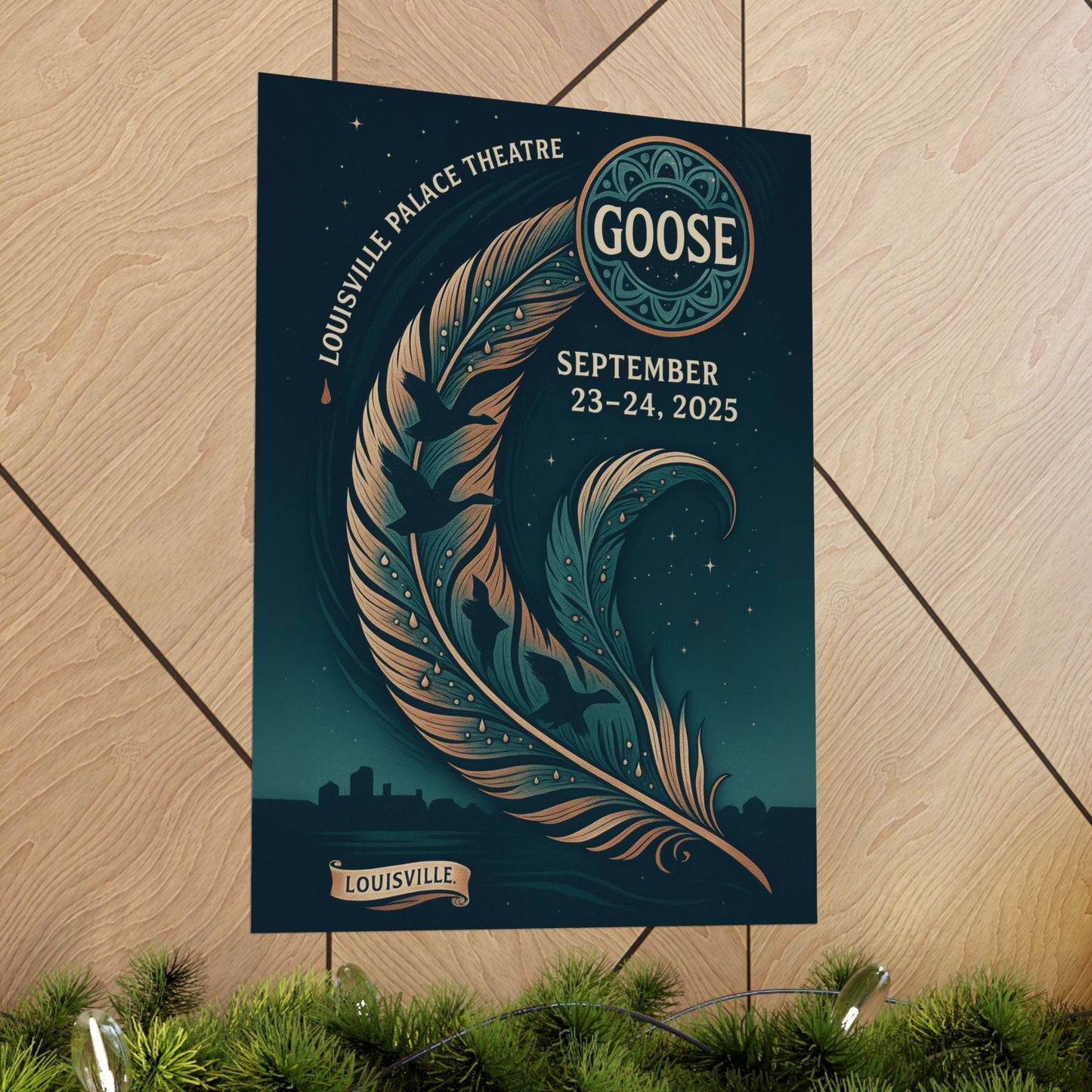 Goose Louisville Palace Theatre | September 23-24, 2025 | Concert Print | Version 2