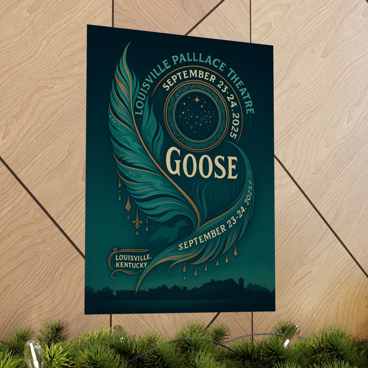 Goose Louisville Palace Theatre | September 23-24, 2025 | Concert Print | Version 3