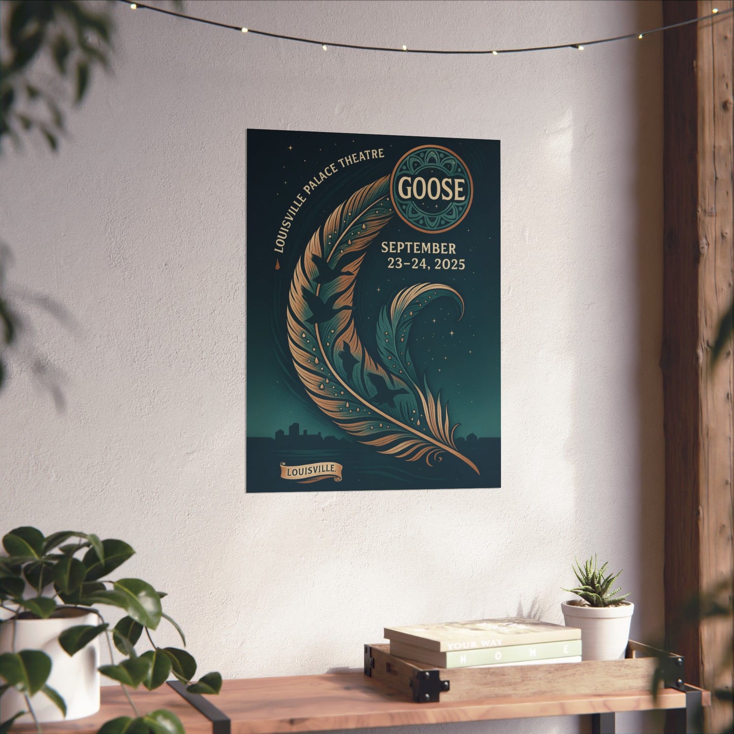 Goose Louisville Palace Theatre | September 23-24, 2025 | Concert Print | Version 2