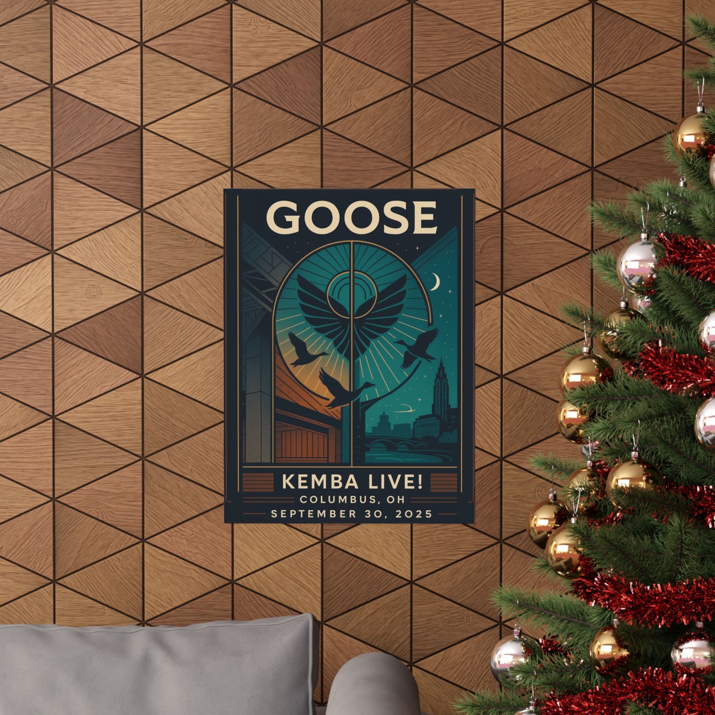 Goose Columbus Concert Print | September 30, 2025 | KEMBA Live! | Variant 1