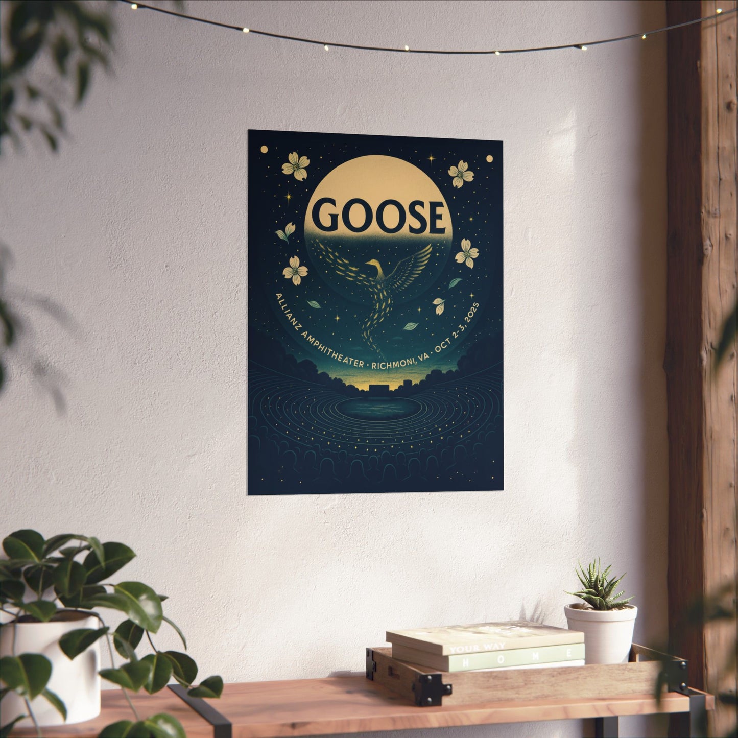 Goose Richmond Concert Poster | October 2-3, 2025 | Allianz Amphitheater | Variant 2