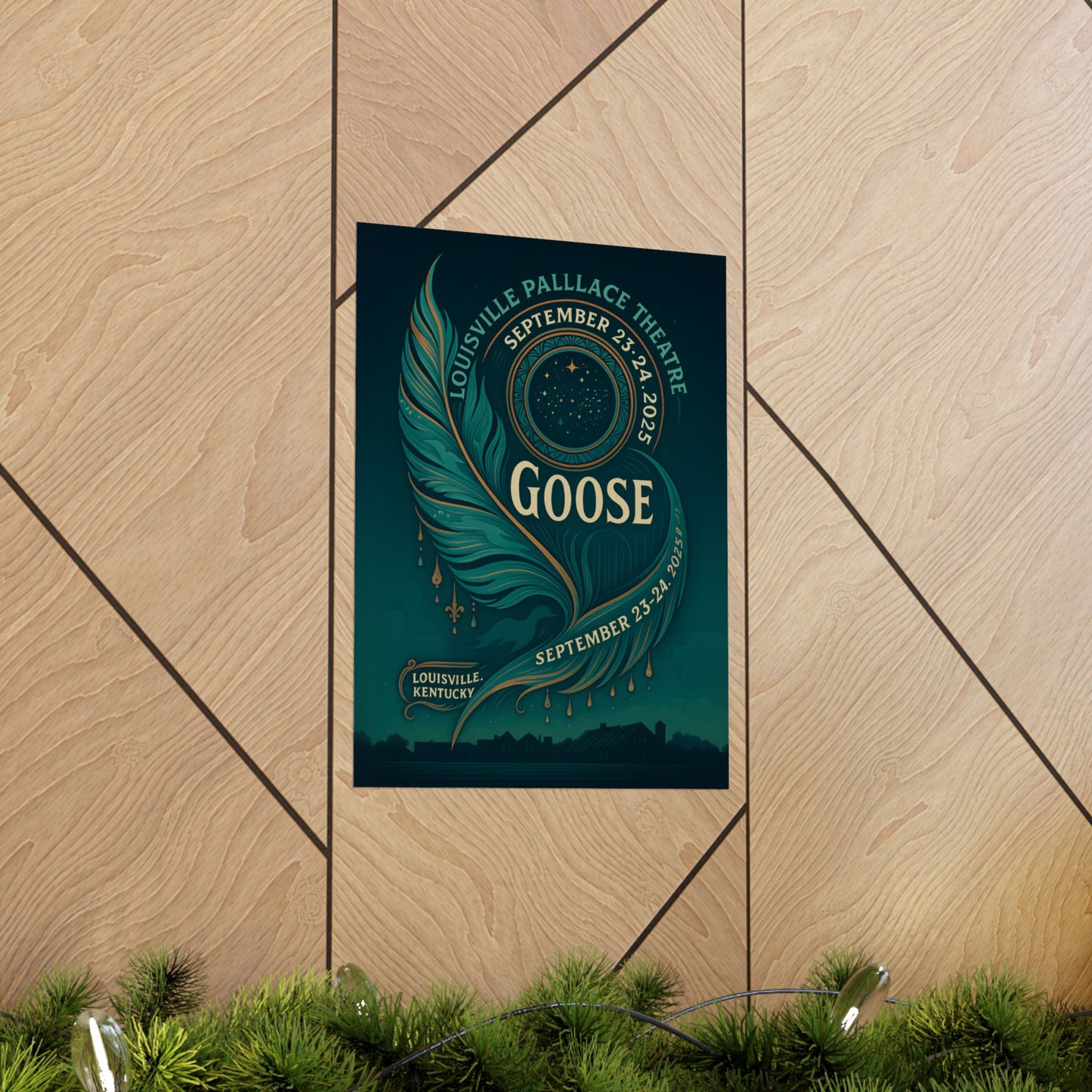 Goose Louisville Palace Theatre | September 23-24, 2025 | Concert Print | Version 3