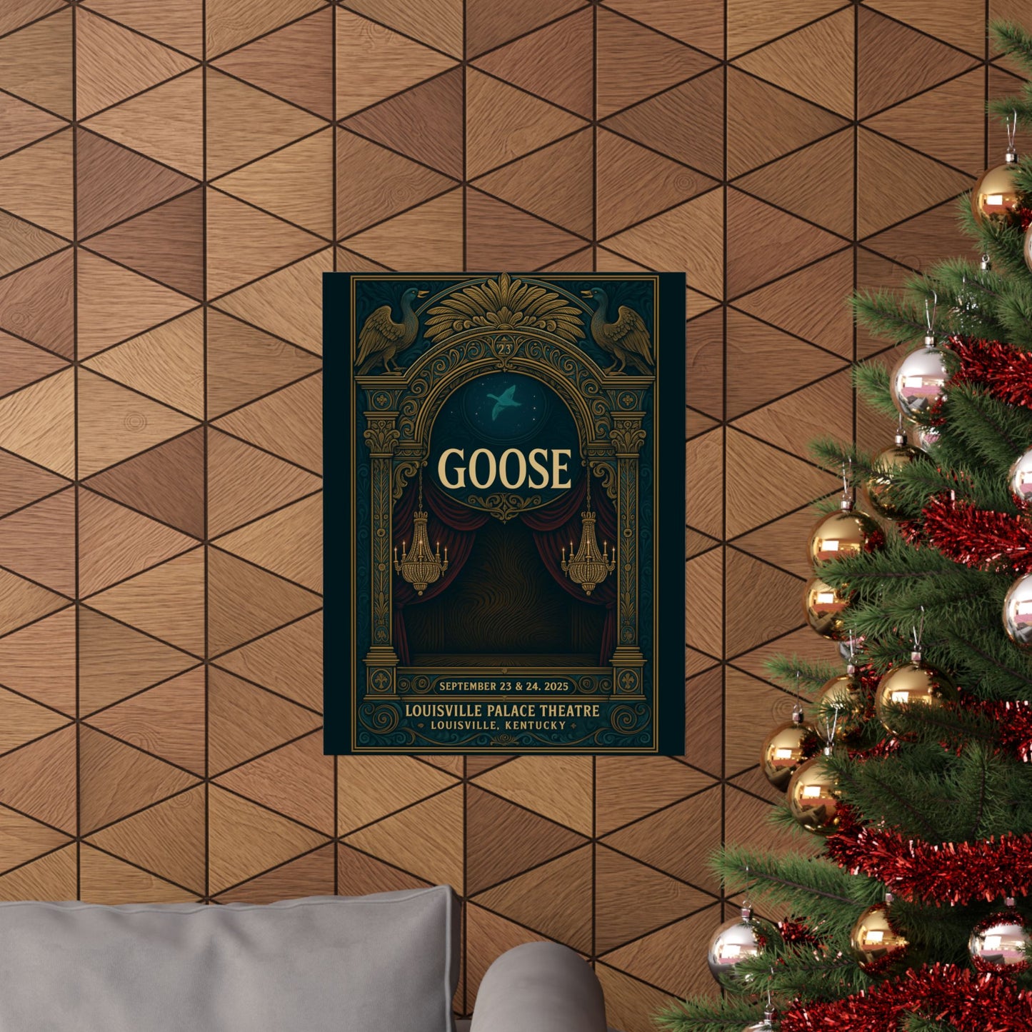 Goose Louisville Palace Theatre | September 23-24, 2025 | Concert Print | Variant 1