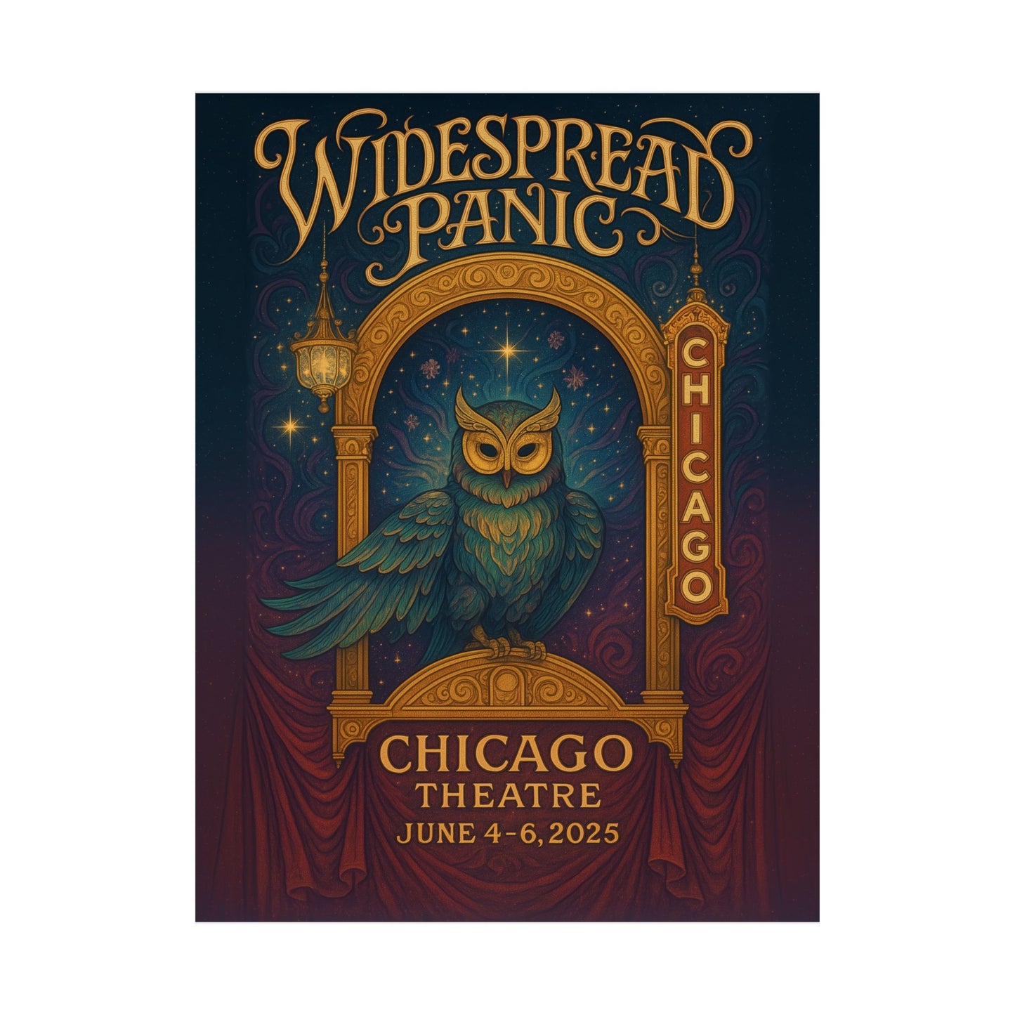 Widespread Panic Chicago Theatre June 4–6, 2025
