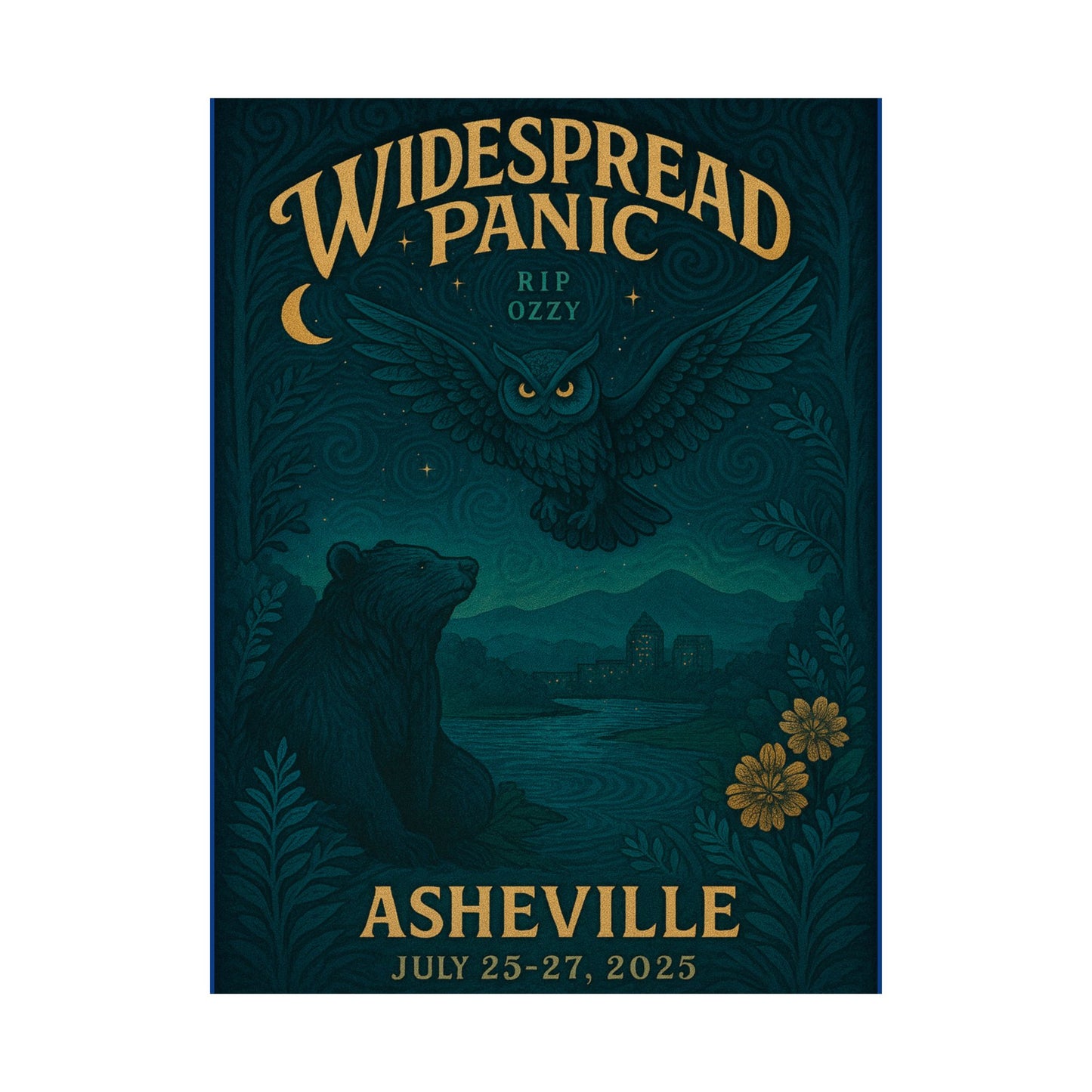 Widespread Panic Asheville July 25-27, 2025
