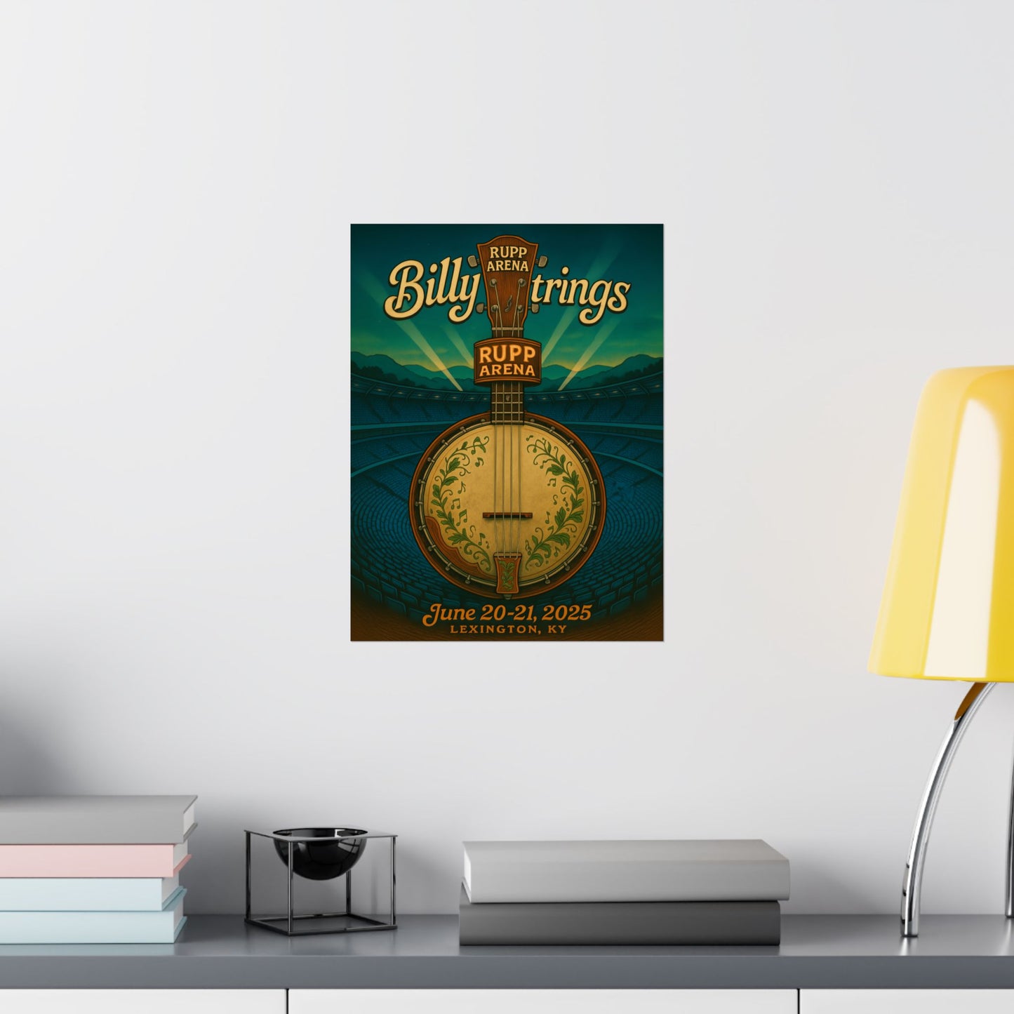 Billy Strings Lexington KY June 20-21, 2025 Concert Print