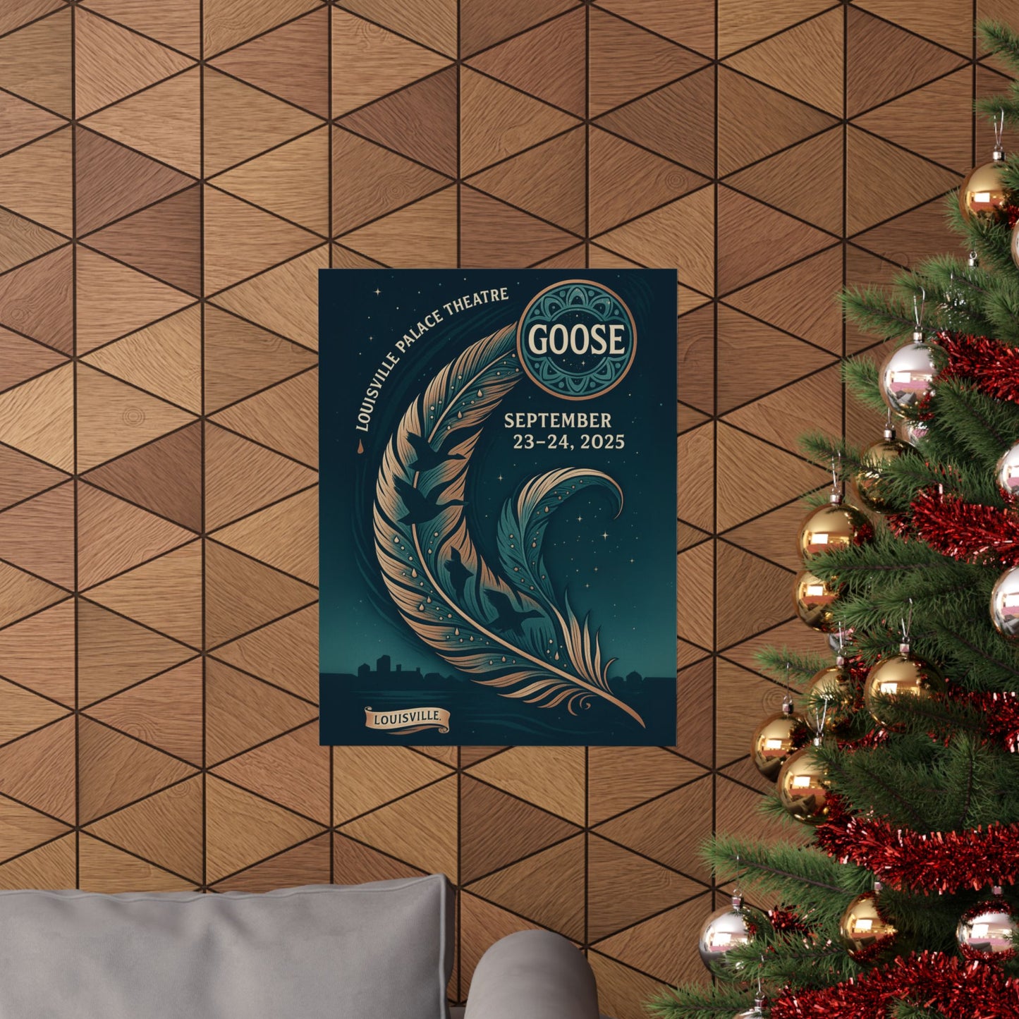Goose Louisville Palace Theatre | September 23-24, 2025 | Concert Print | Version 2