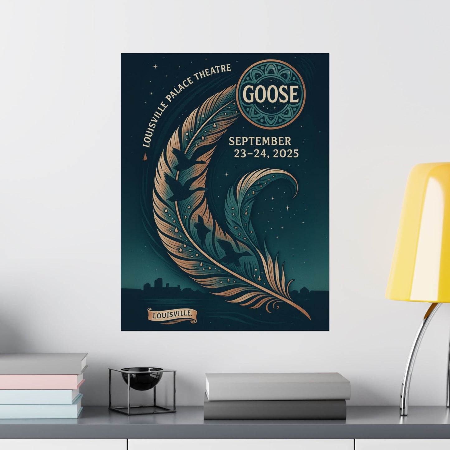 Goose Louisville Palace Theatre | September 23-24, 2025 | Concert Print | Version 2
