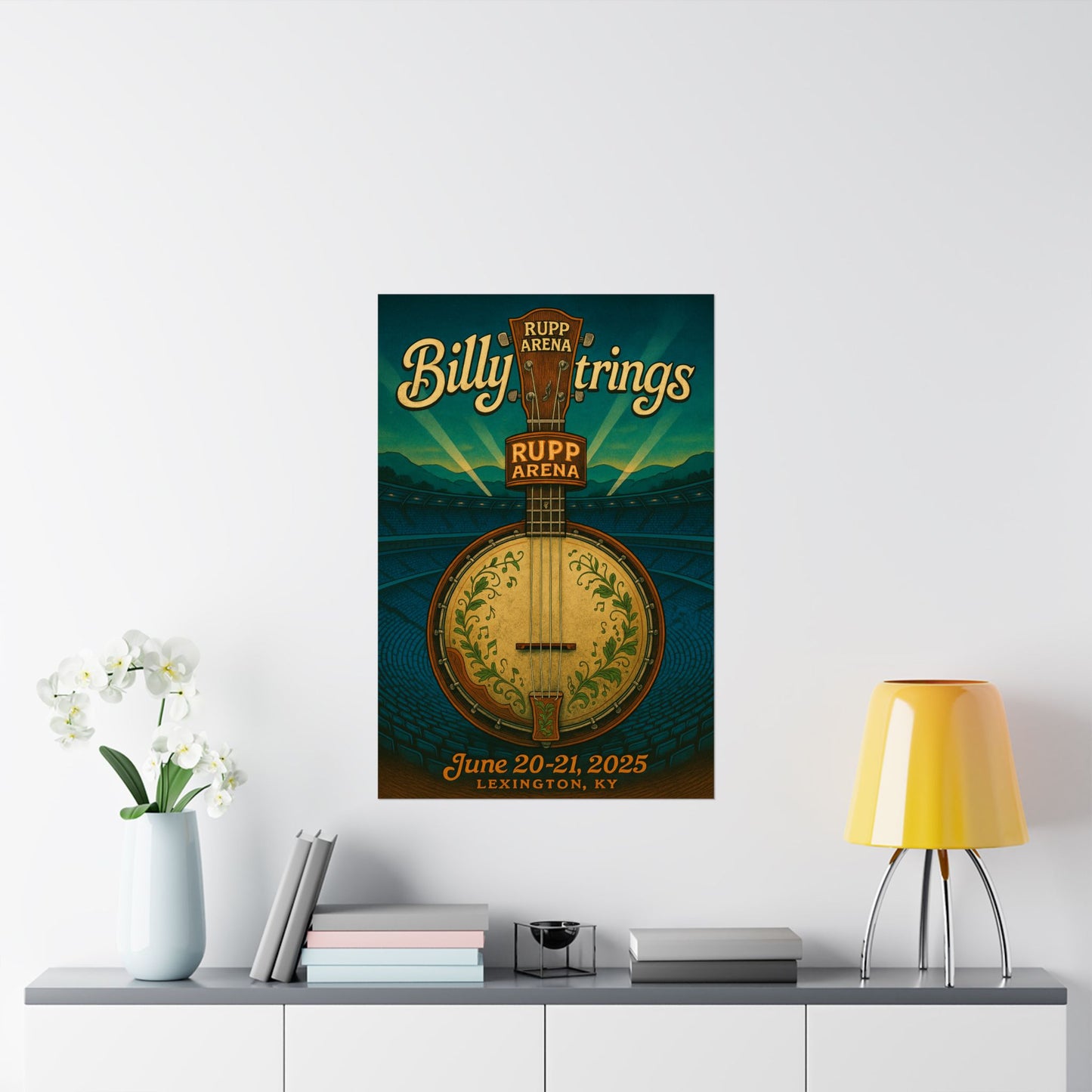 Billy Strings Lexington KY June 20-21, 2025 Concert Print