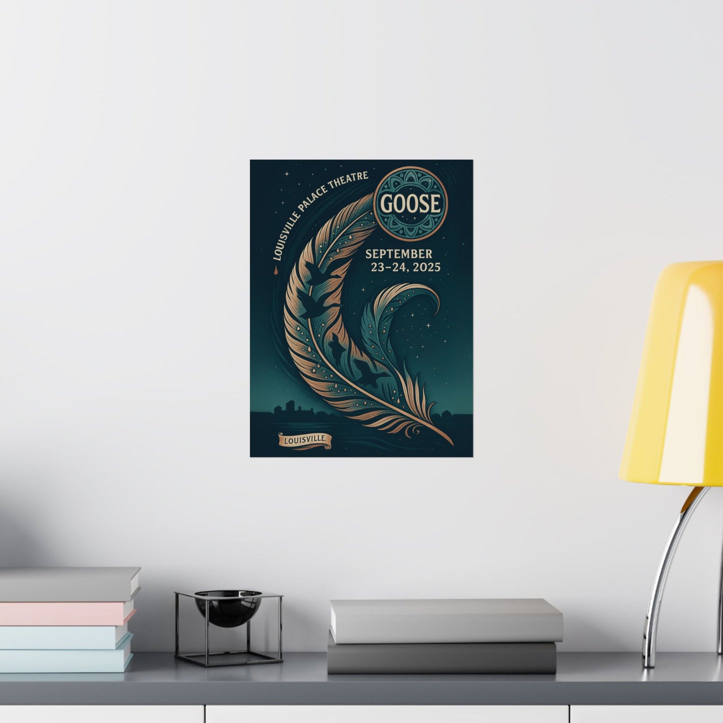 Goose Louisville Palace Theatre | September 23-24, 2025 | Concert Print | Version 2