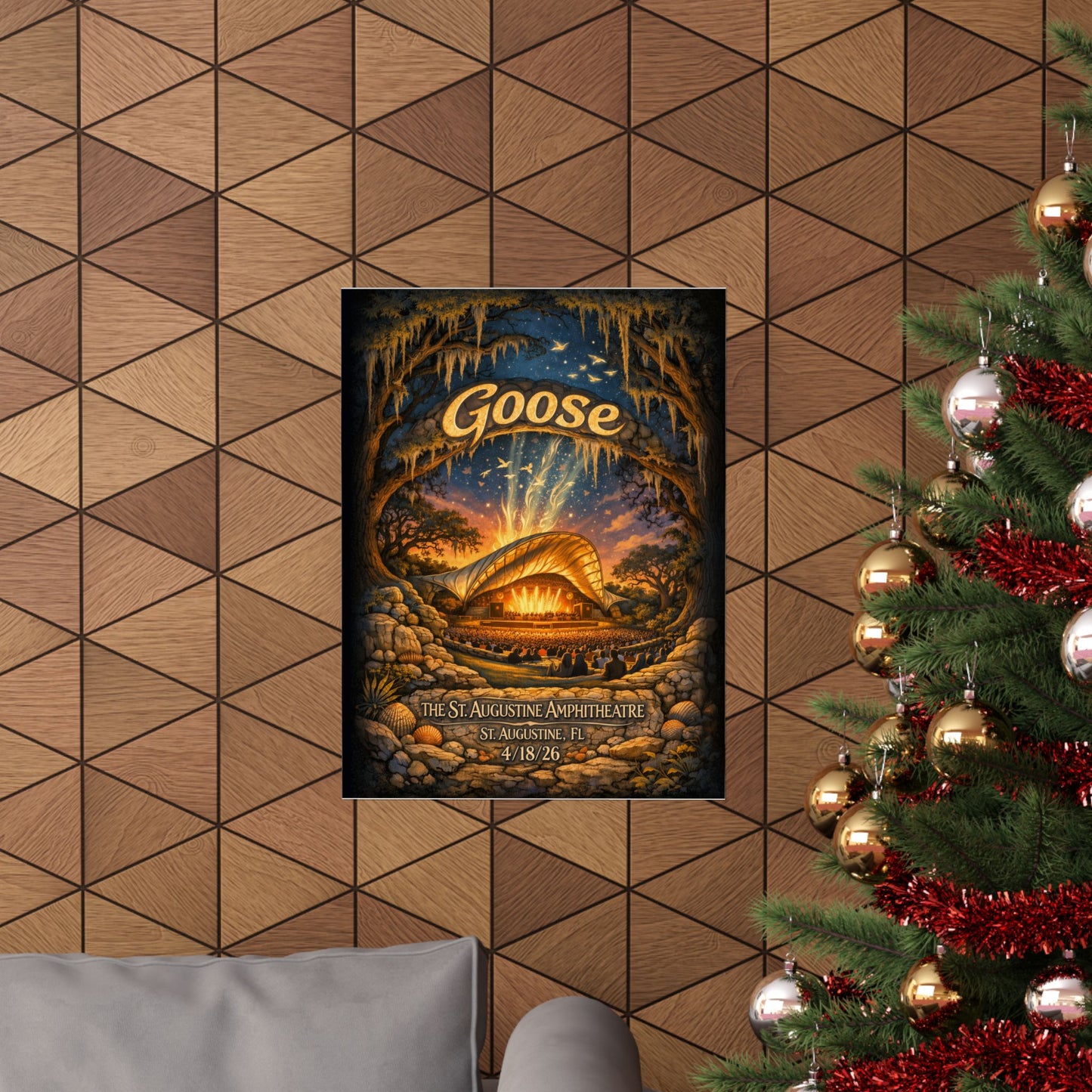 Goose | 4/18/26 | St. Augustine, FL | Concert Poster | N1