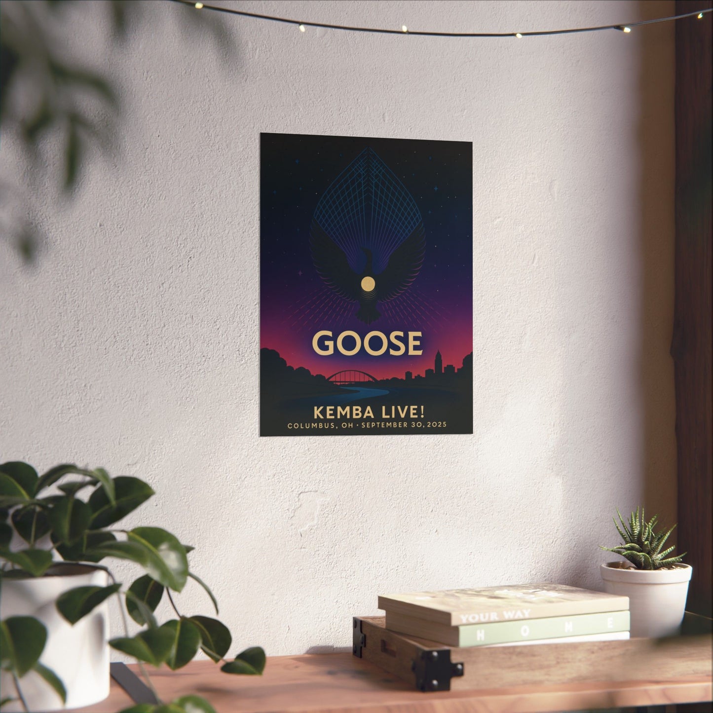 Goose Columbus Concert Print | September 30, 2025 | KEMBA Live! | Variant 2