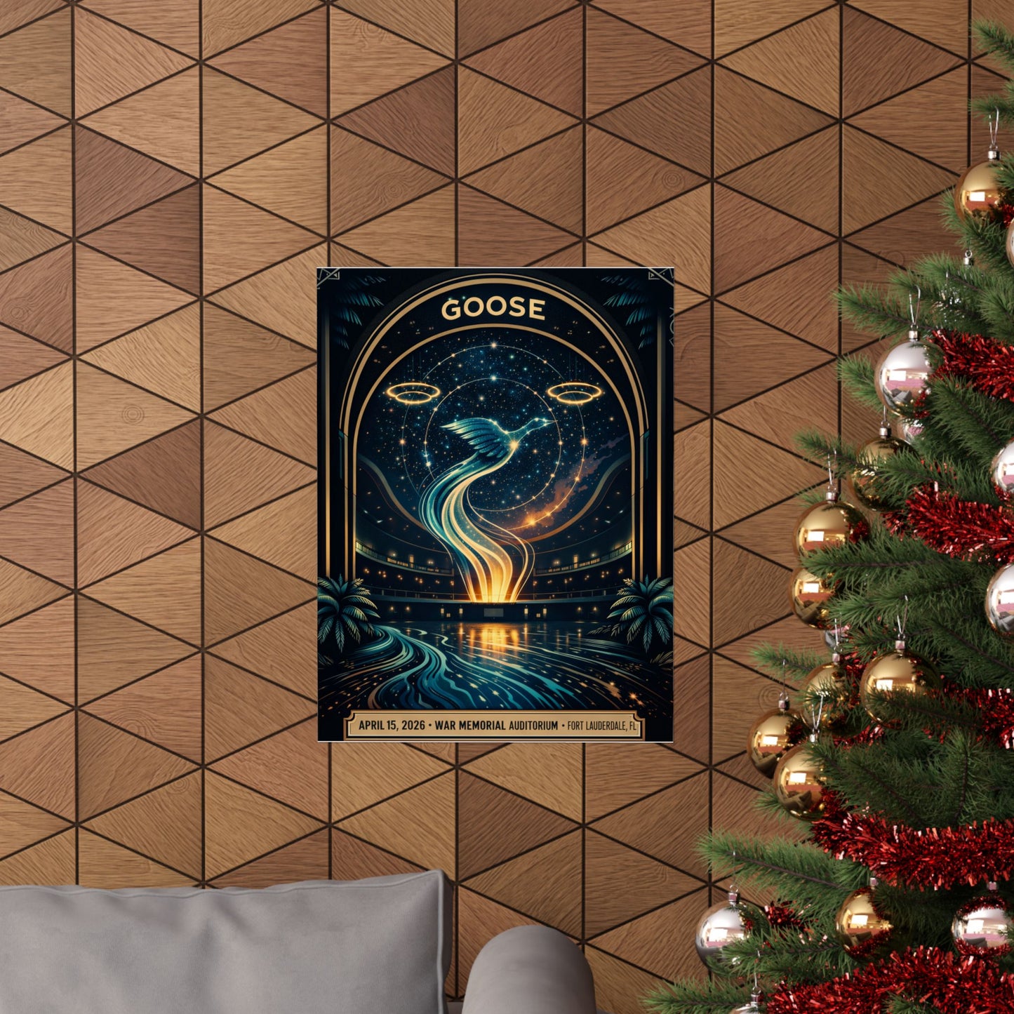 Goose | 4/15/26 | Fort Lauderdale, FL | Concert Poster | N2