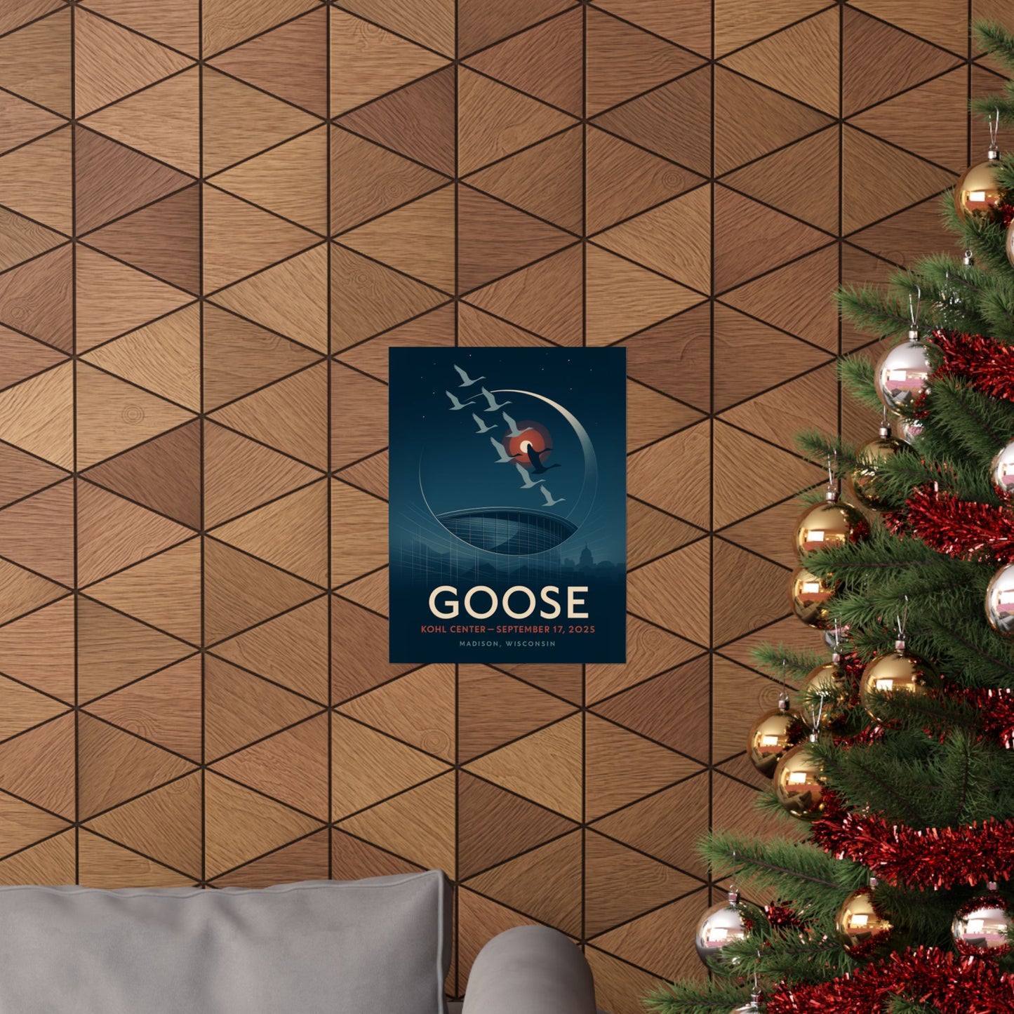 Goose Kohl Center Madison WI | September 17, 2025 | Limited Edition Fan-Made Concert Poster Version 1