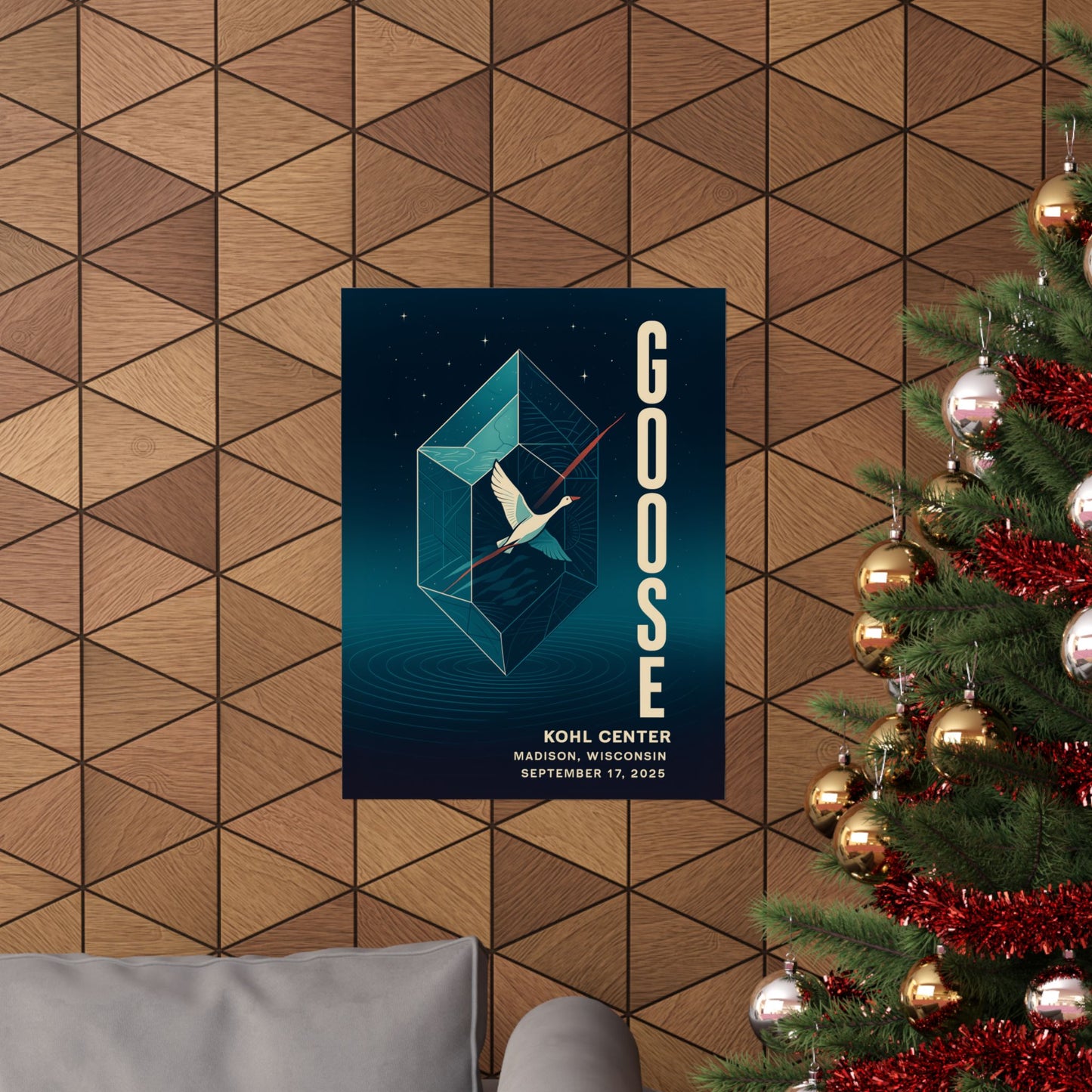 Goose Kohl Center Madison WI | September 17, 2025 | Limited Edition Fan-Made Concert Poster Version 2