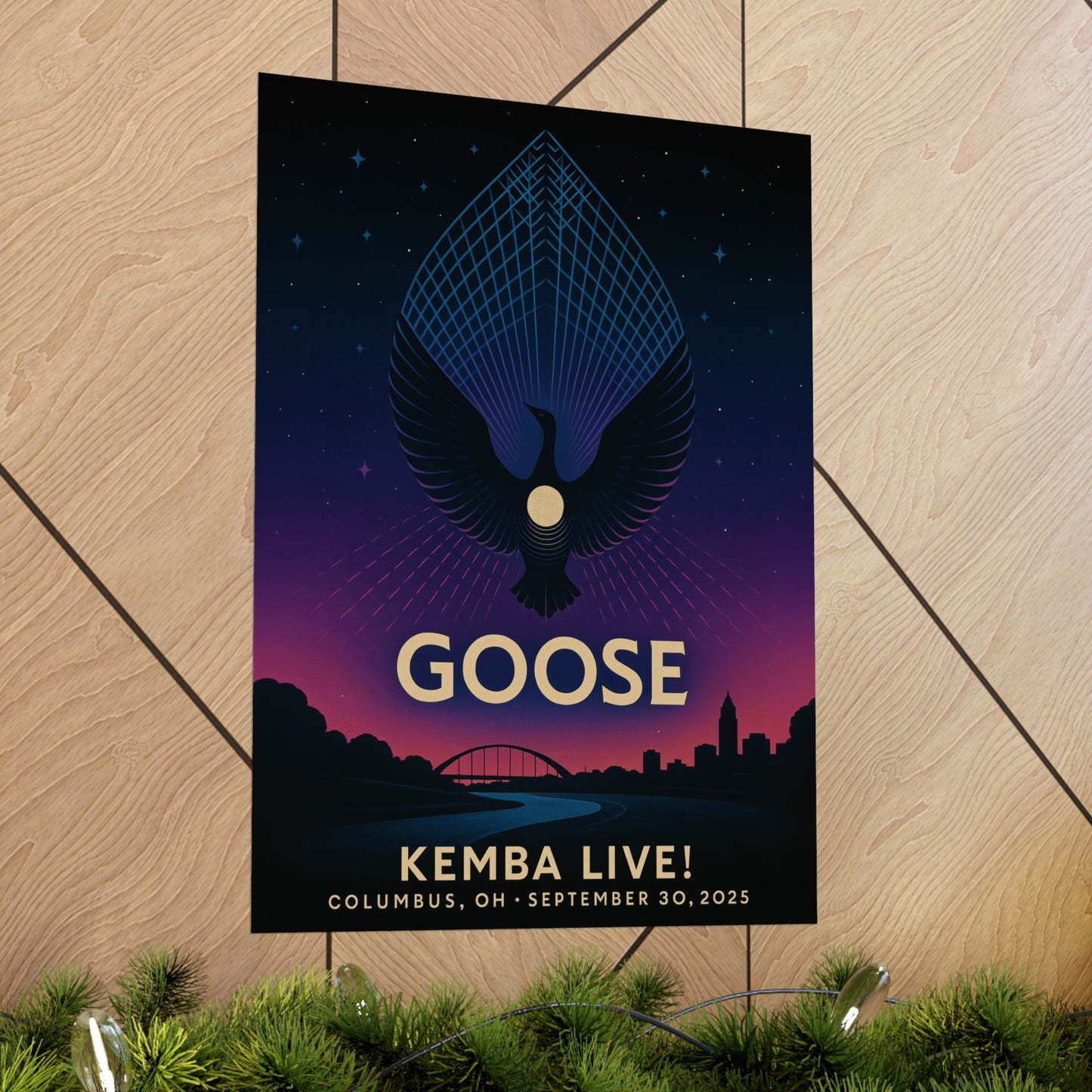 Goose Columbus Concert Print | September 30, 2025 | KEMBA Live! | Variant 2