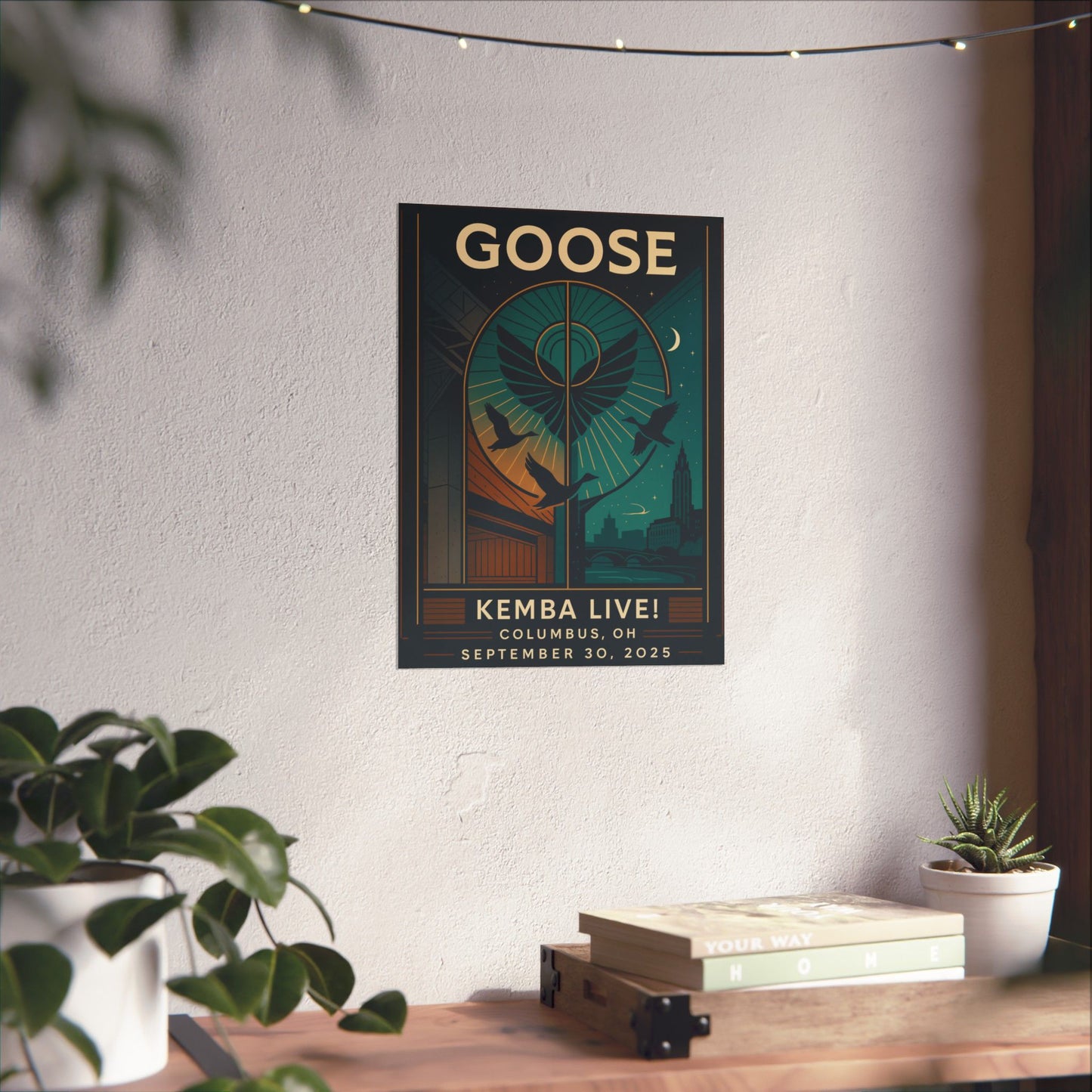 Goose Columbus Concert Print | September 30, 2025 | KEMBA Live! | Variant 1