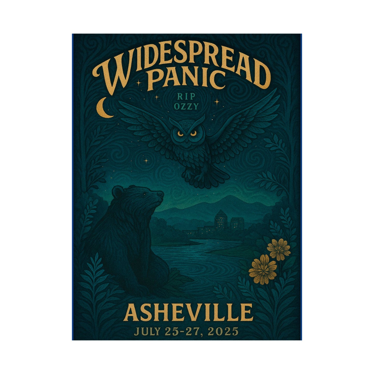 Widespread Panic Asheville July 25-27, 2025