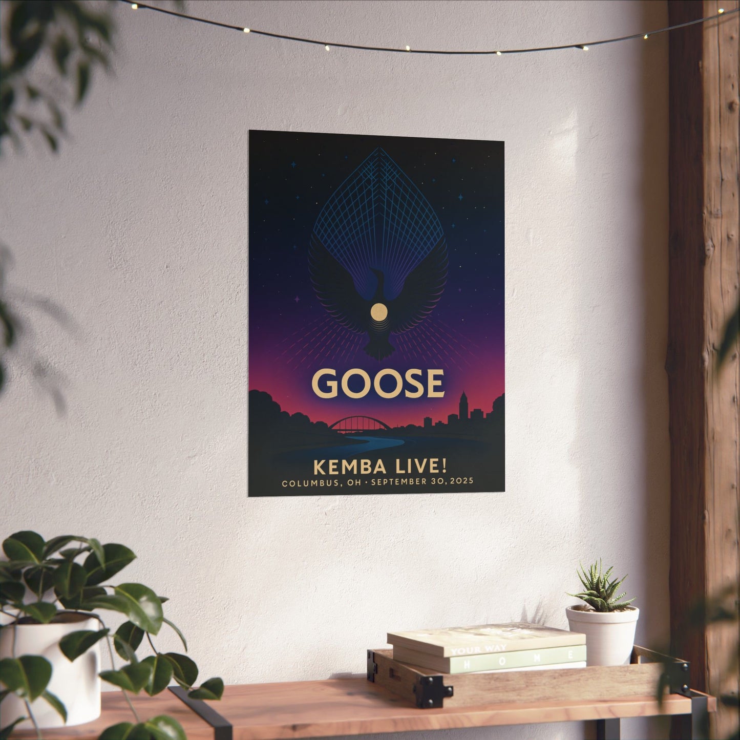 Goose Columbus Concert Print | September 30, 2025 | KEMBA Live! | Variant 2