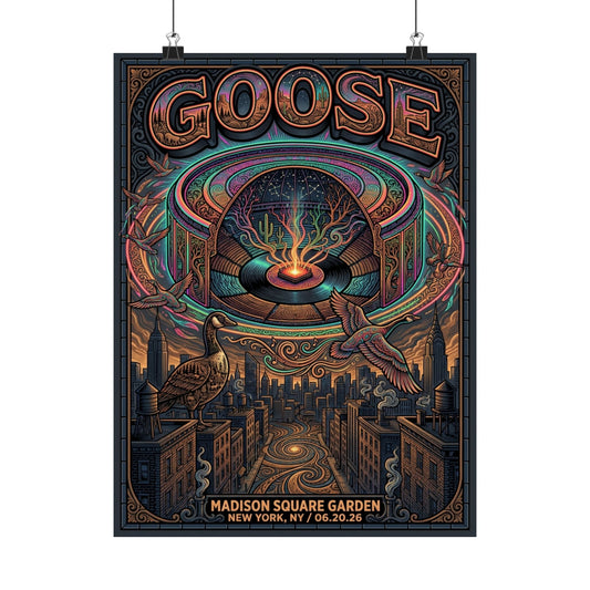 Goose | 06/20/26 | New York, NY | Concert Poster | N2
