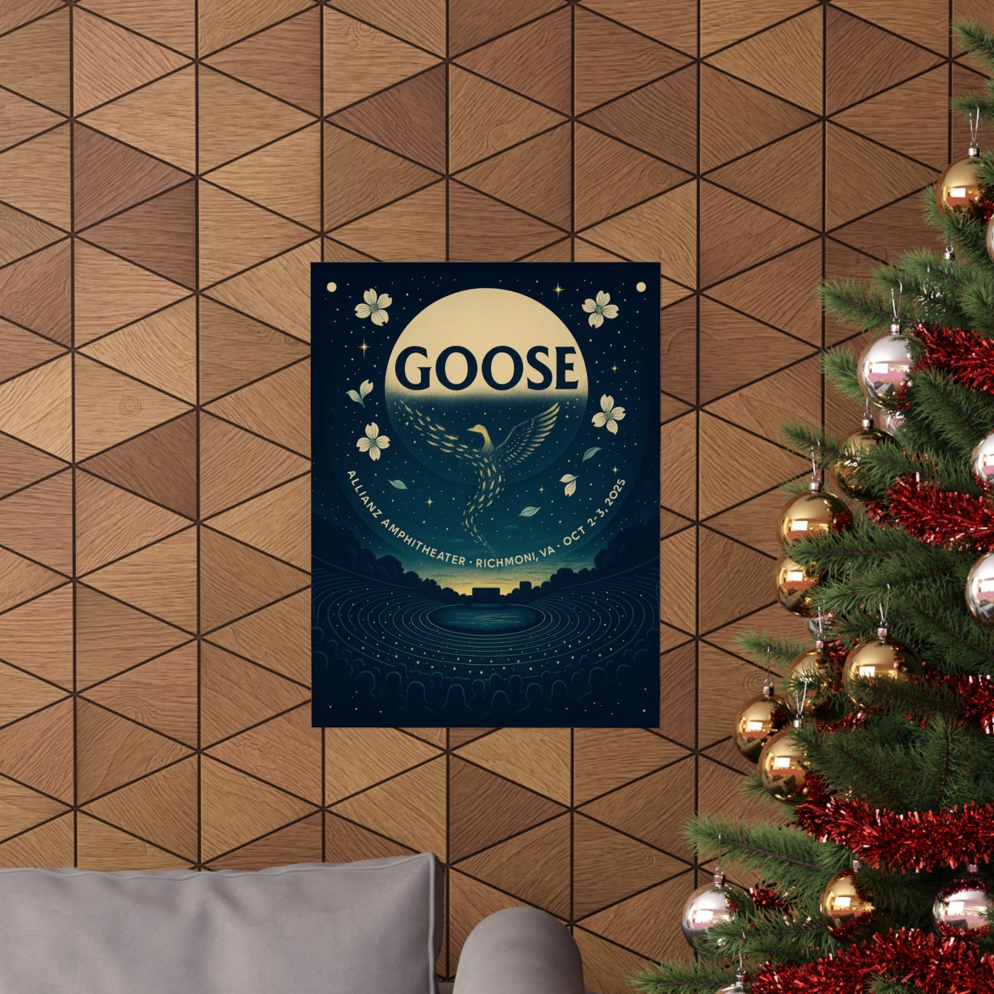 Goose Richmond Concert Poster | October 2-3, 2025 | Allianz Amphitheater | Variant 2