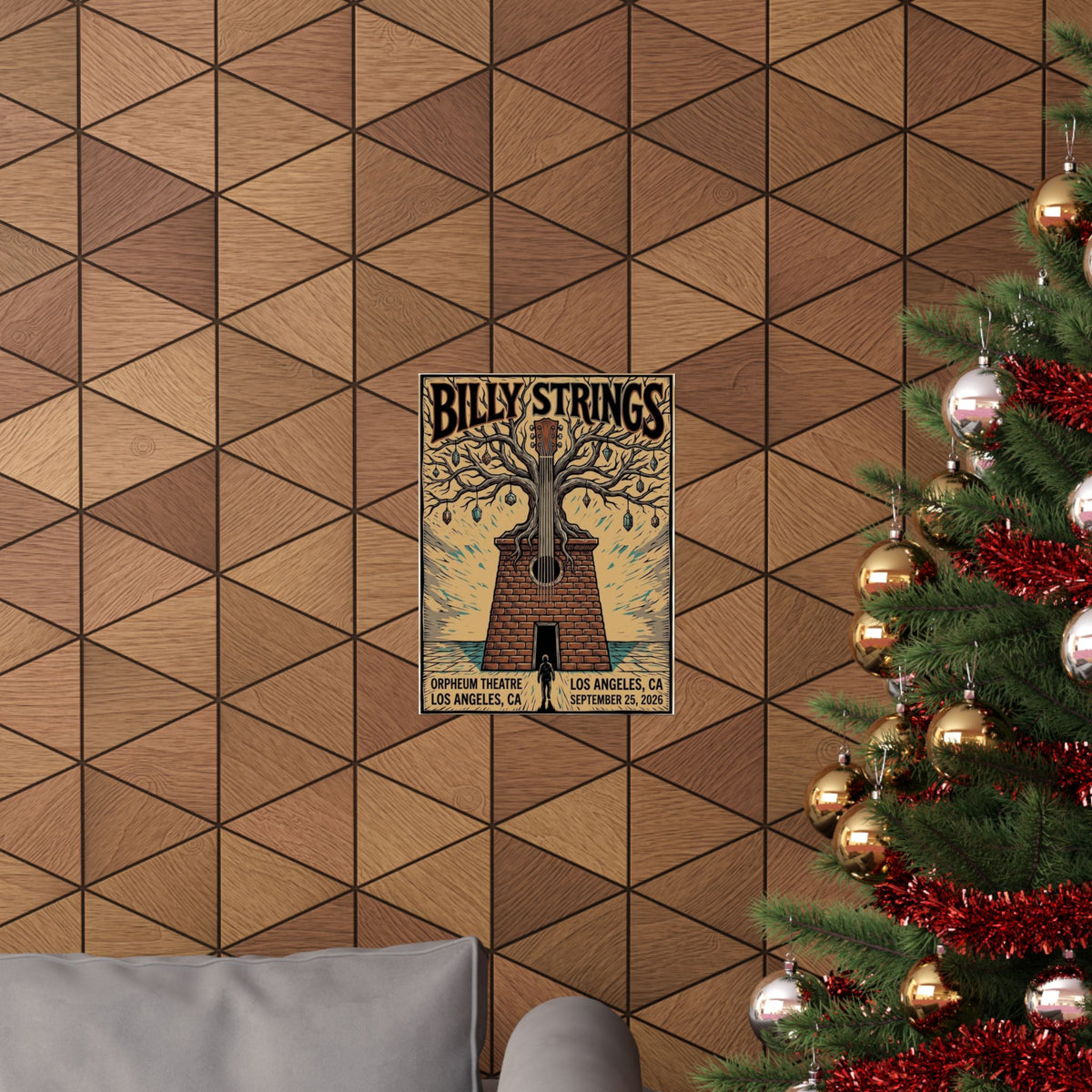 Billy Strings | September 25, 2026 | Los Angeles, CA | Concert Poster