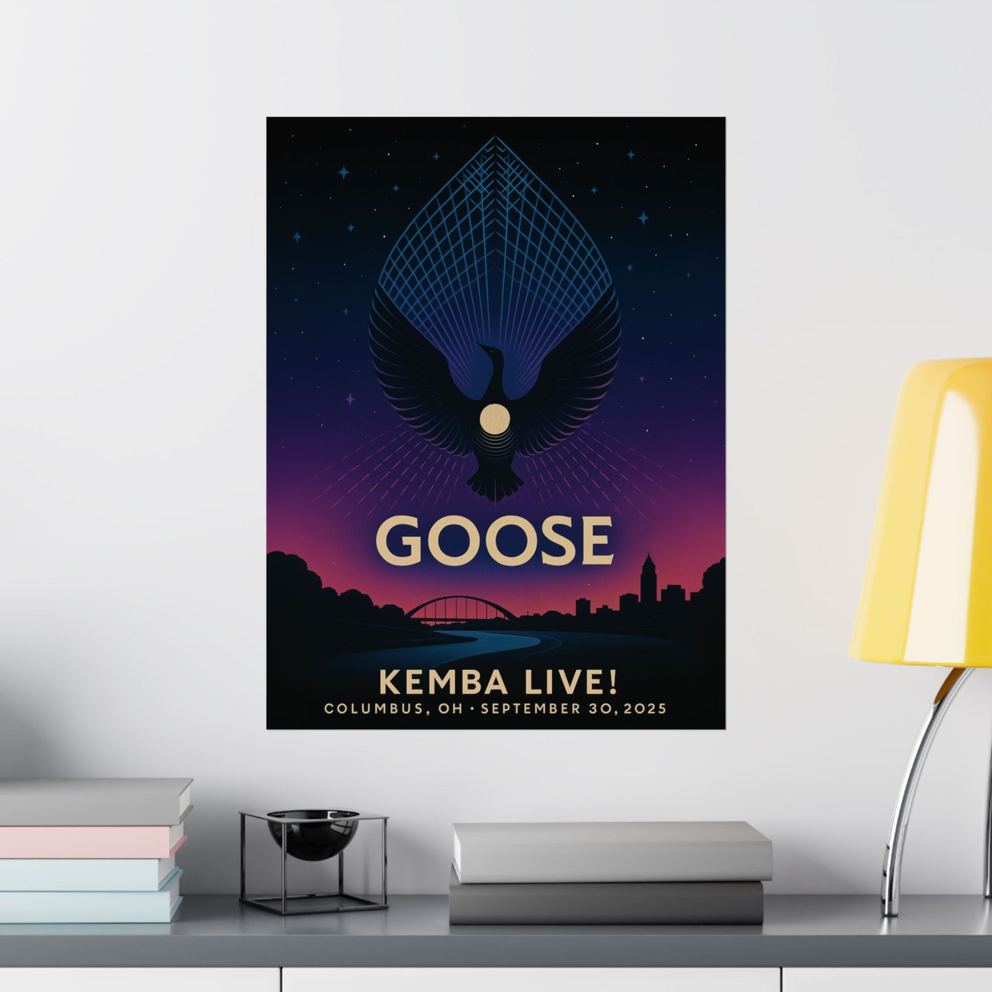 Goose Columbus Concert Print | September 30, 2025 | KEMBA Live! | Variant 2