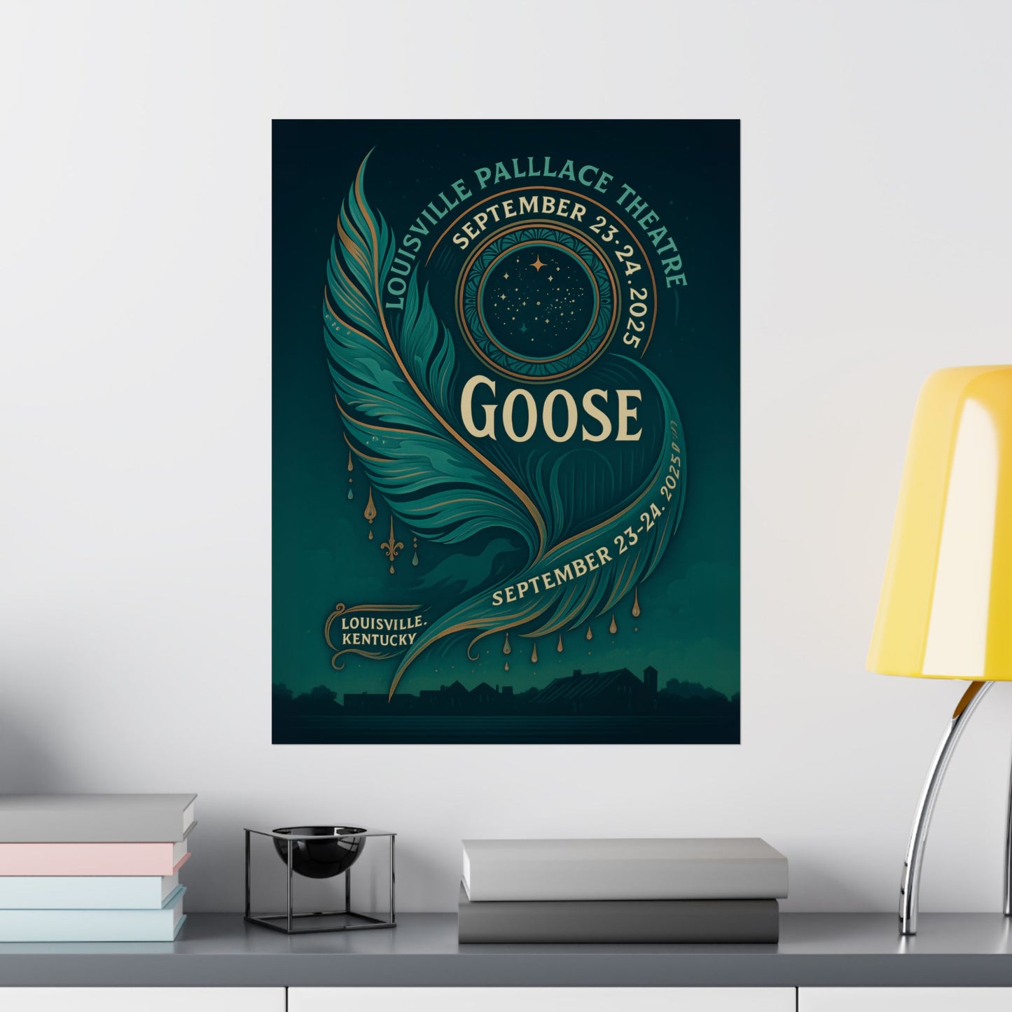 Goose Louisville Palace Theatre | September 23-24, 2025 | Concert Print | Version 3
