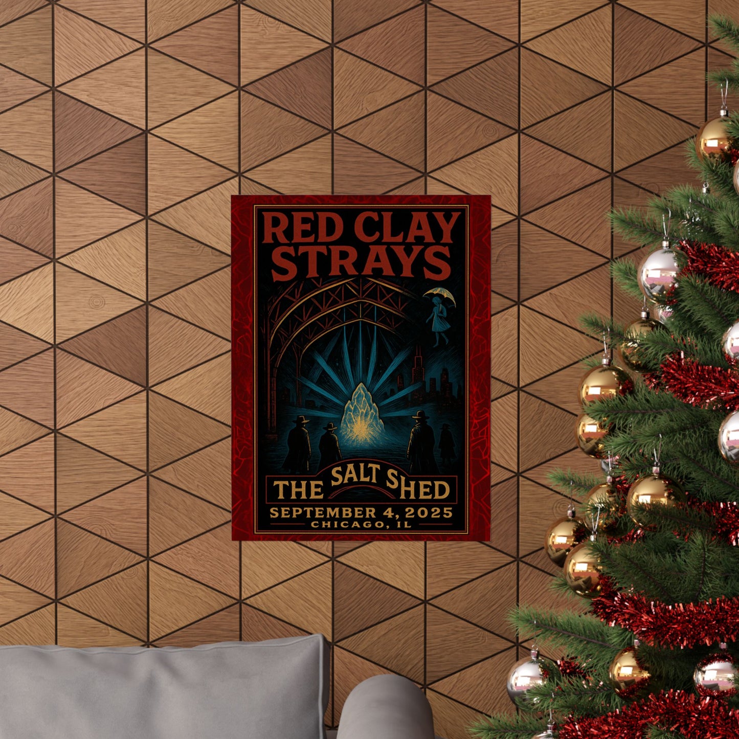 Red Clay Strays Chicago IL Concert Print | September 3rd, 2025 | Salt Shed