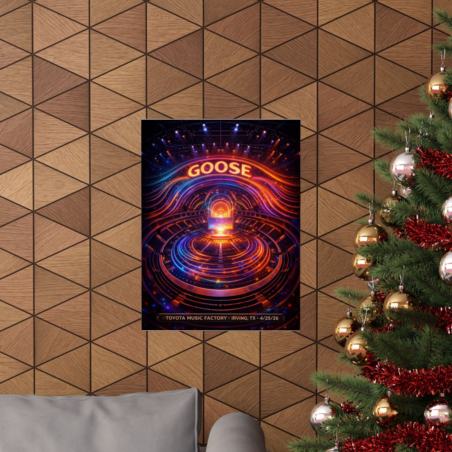 Goose | 4/25/26 | Irving, TX | Concert Poster | V2