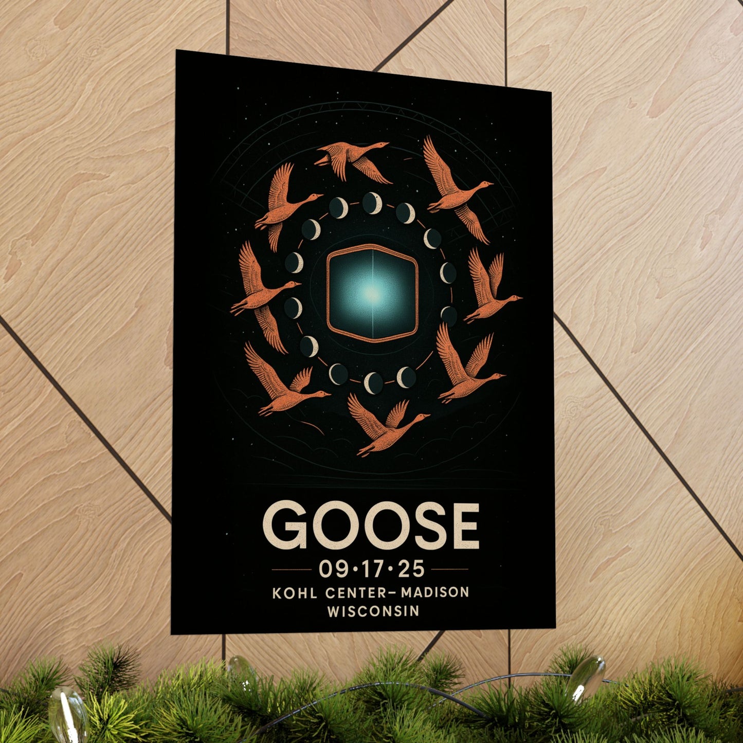 Goose Kohl Center Concert Print | Madison WI | September 17, 2025 | Variant 3