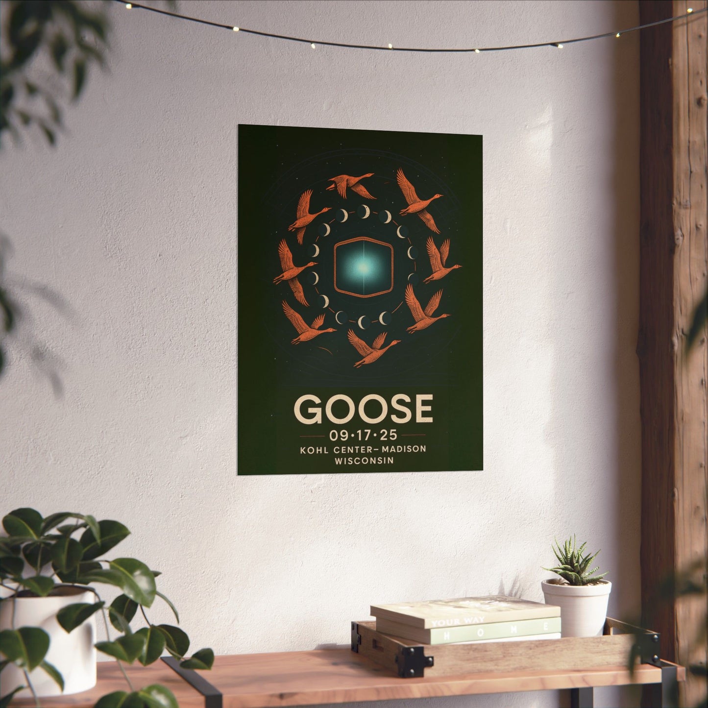 Goose Kohl Center Concert Print | Madison WI | September 17, 2025 | Variant 3