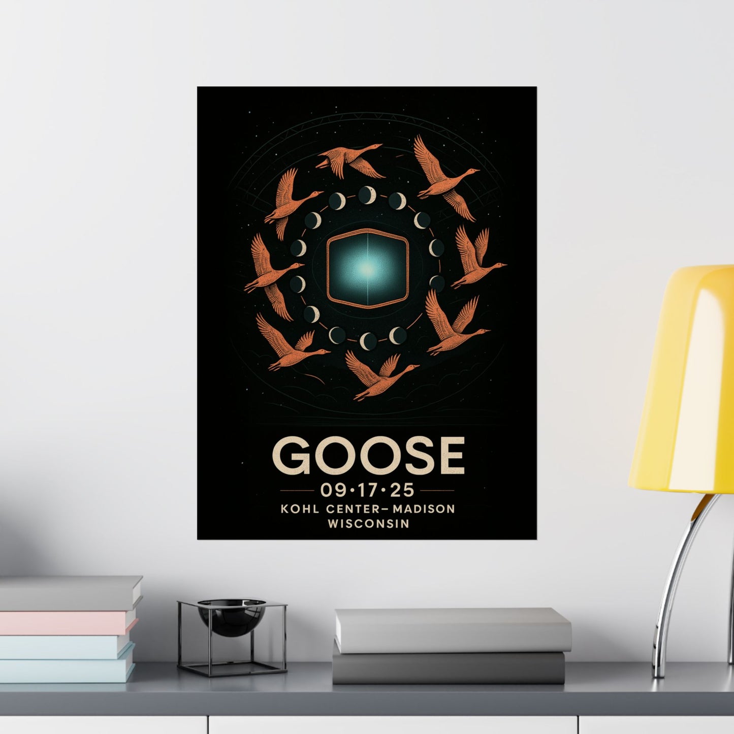 Goose Kohl Center Concert Print | Madison WI | September 17, 2025 | Variant 3