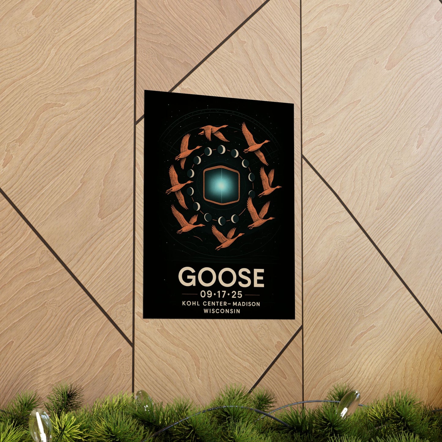 Goose Kohl Center Concert Print | Madison WI | September 17, 2025 | Variant 3