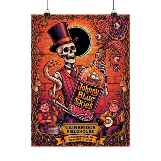 Johnny Blue Skies | October 3, 2026 | Indianapolis, IN | Concert Poster
