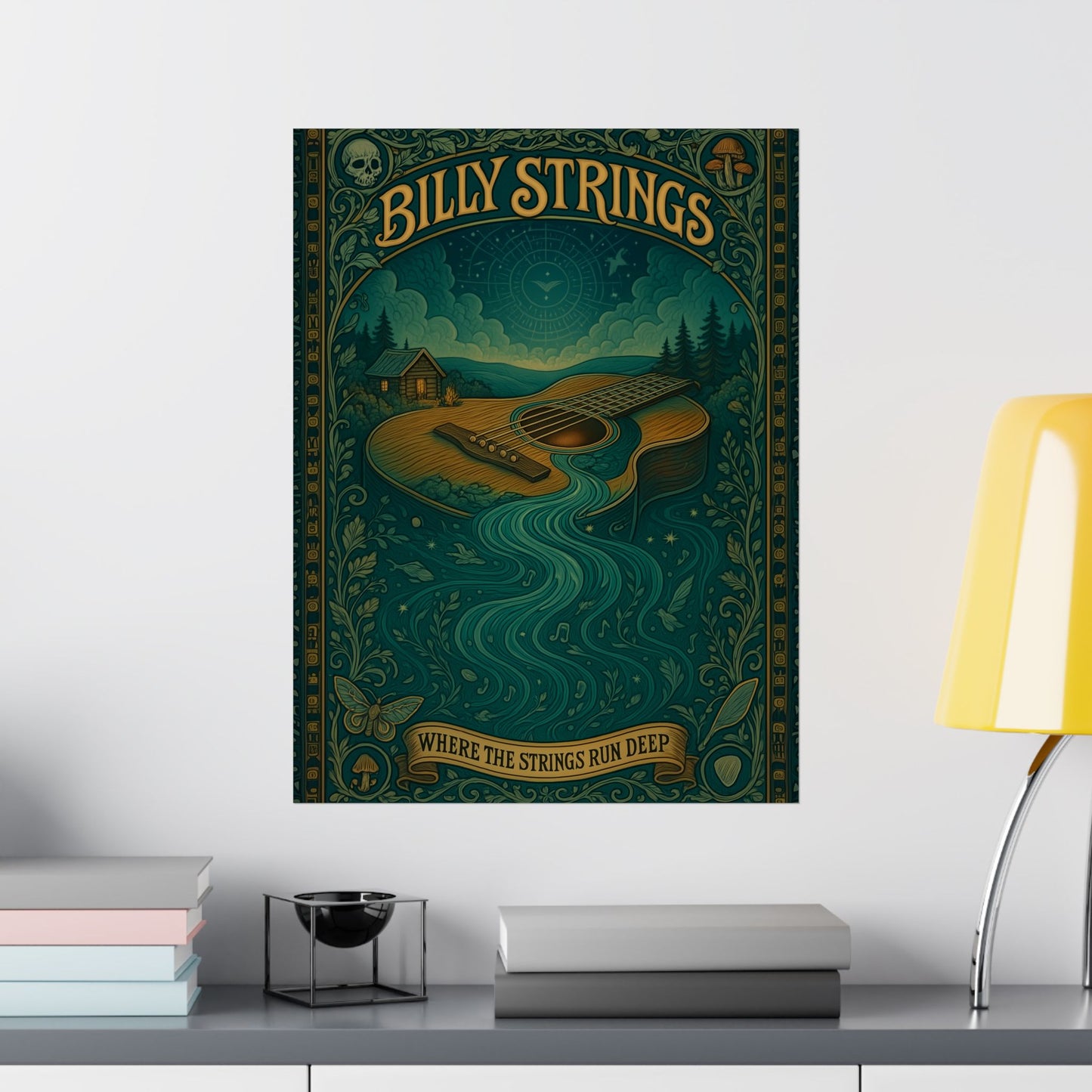 Billy Strings - Where the Strings Run Deep - Fan Made Print