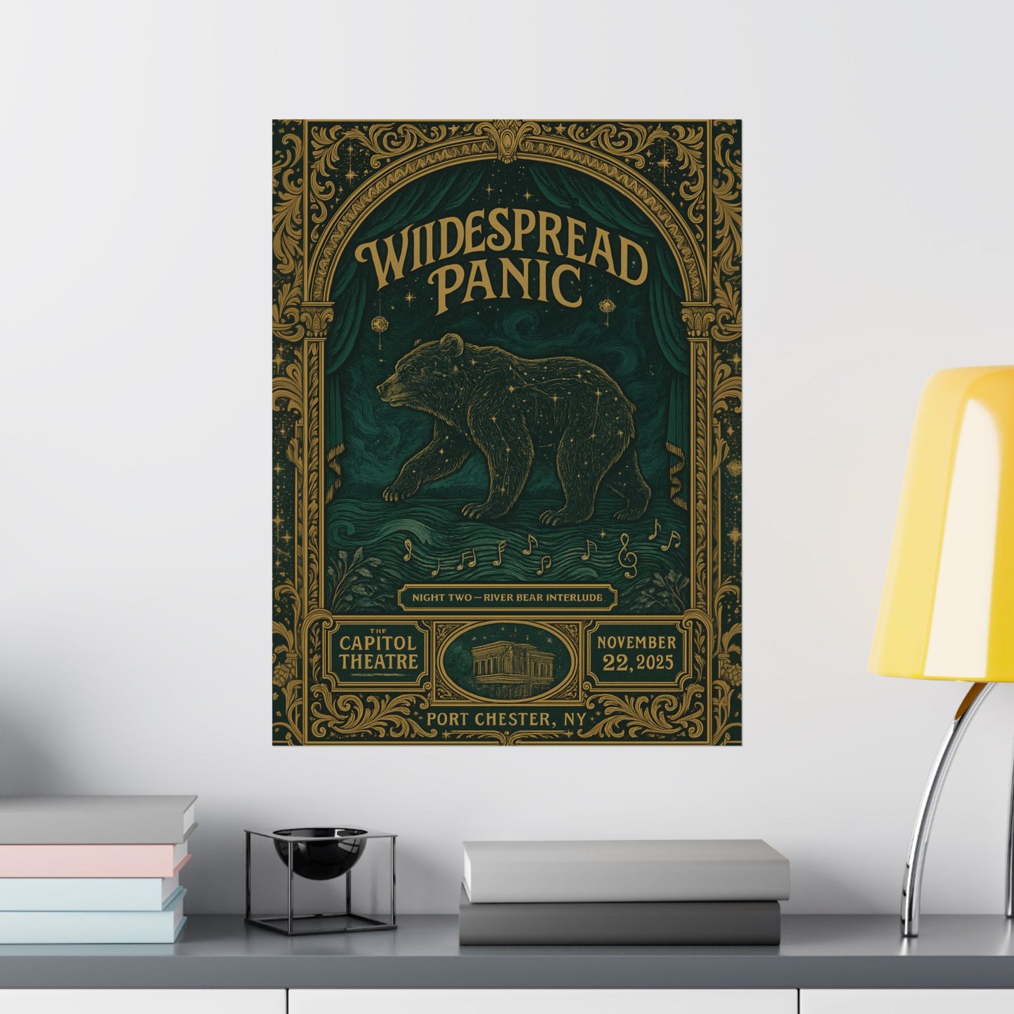 Widespread Panic Capitol Theatre Concert Print | November 22, 2025 | Port Chester