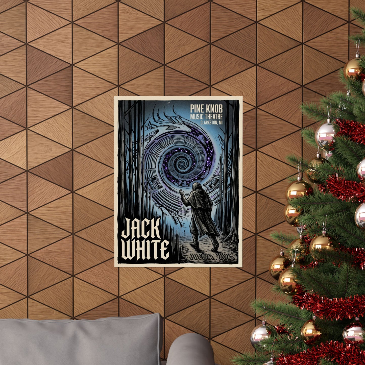 Jack White | July 25, 2026 | Clarkston, MI | Concert Poster