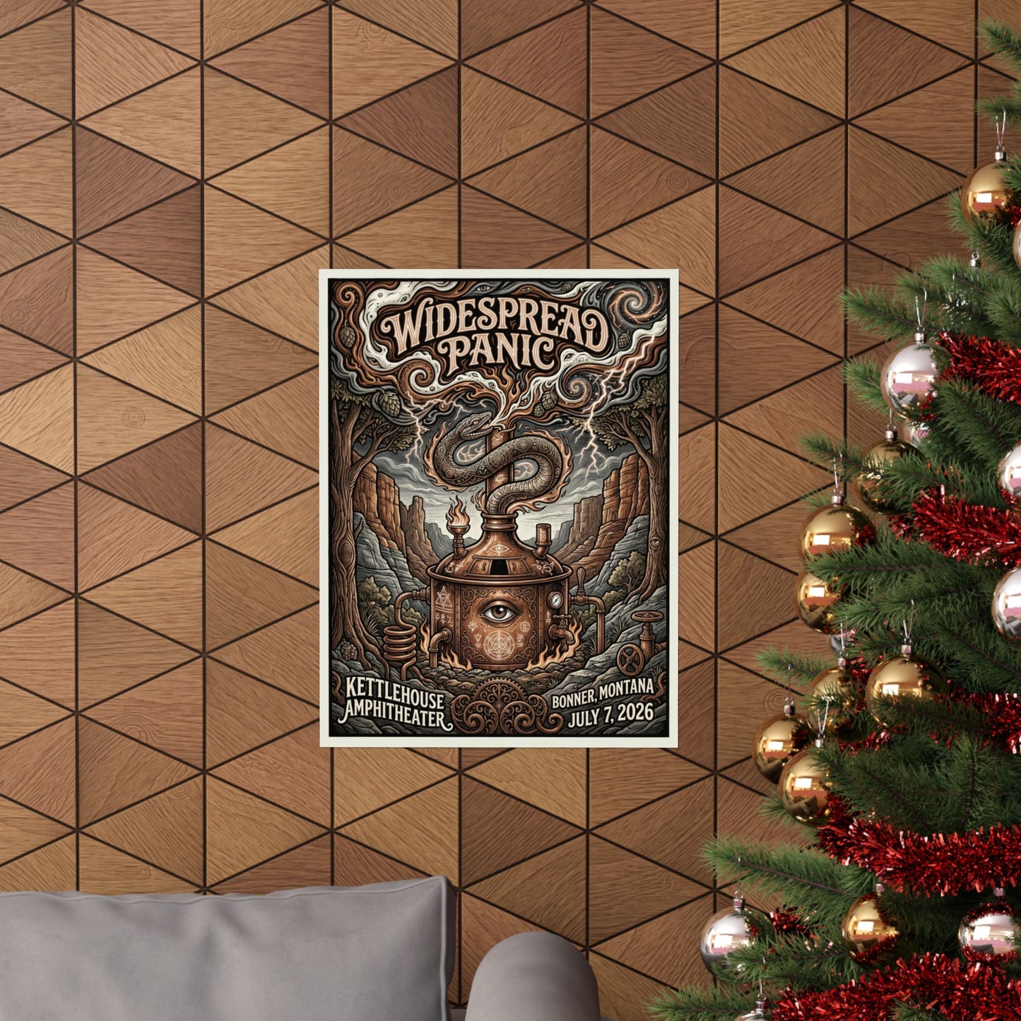 Widespread Panic | 07/07/26 | Bonner, MT | Concert Poster